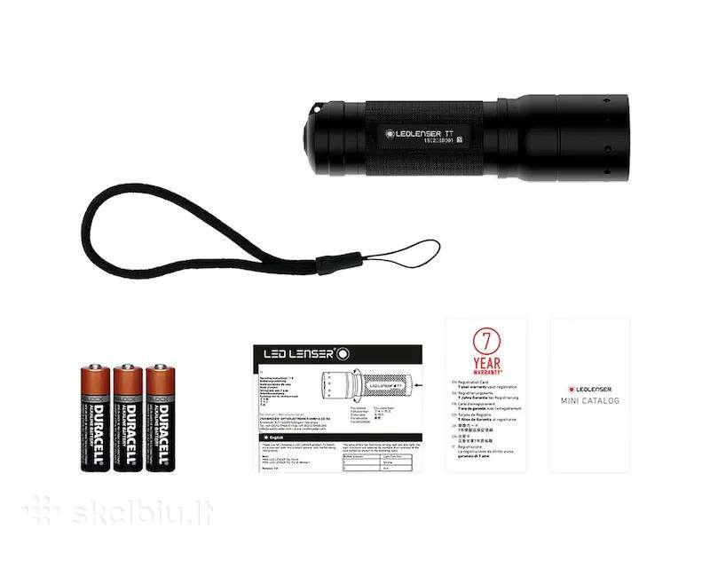 LED lenser TT žibintuvėlis