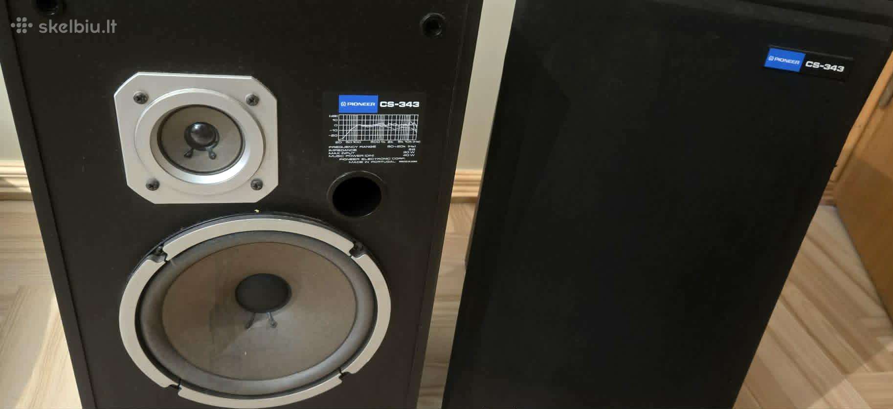 Kolonėlės Pioneer Cs 343