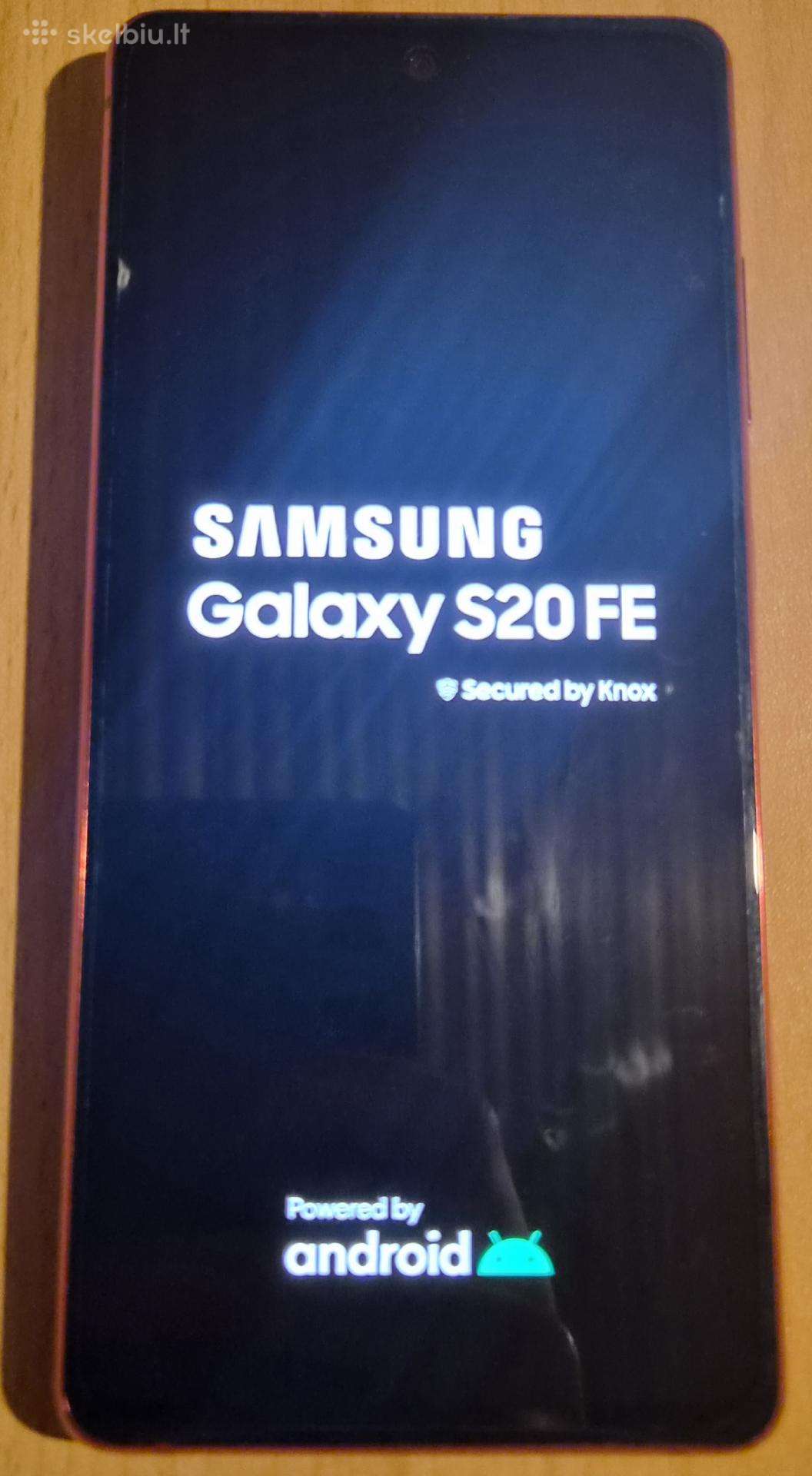 Samsung Galaxy S20 Fe 128 GB Raudonas Parduodamas