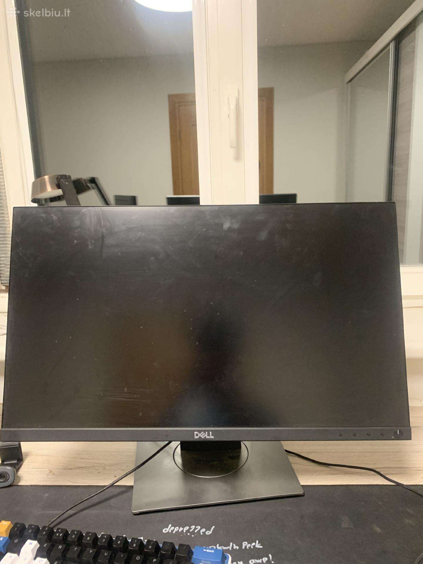 Monitoriai Dell 60hz. 1920x1080 ir 2560x1440