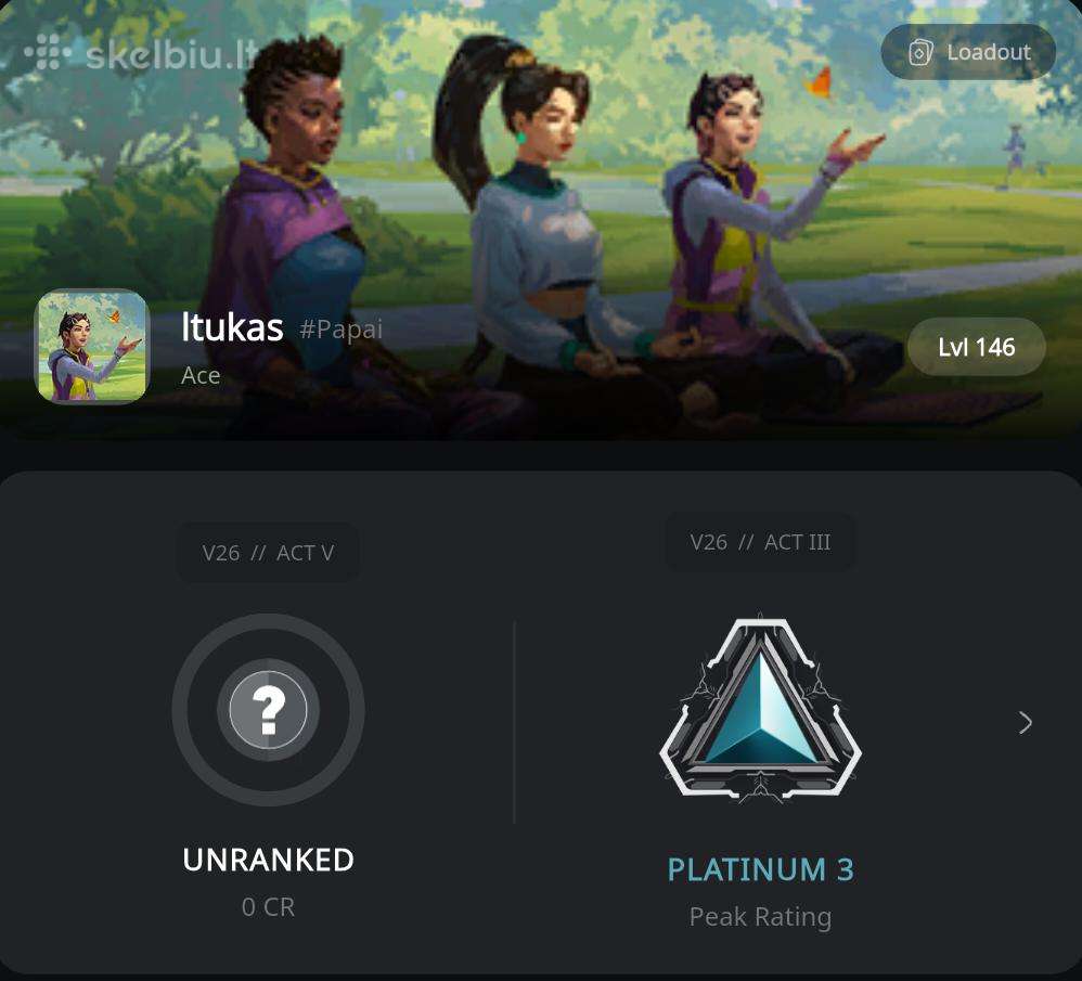 Valorant account