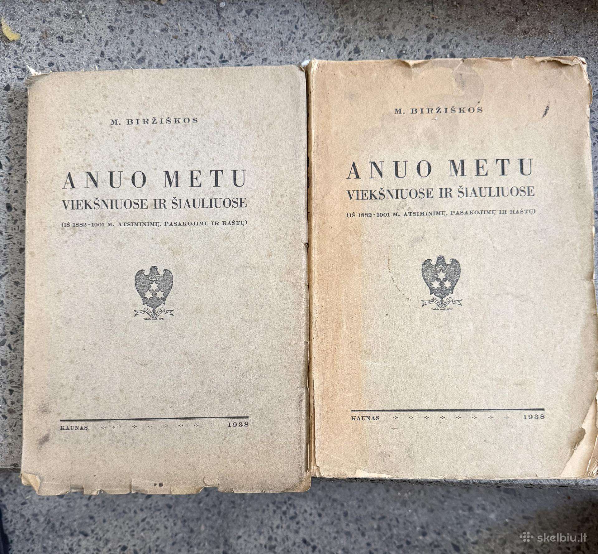 Anuo metu Viekšniuose ir Šiauliuose knyga