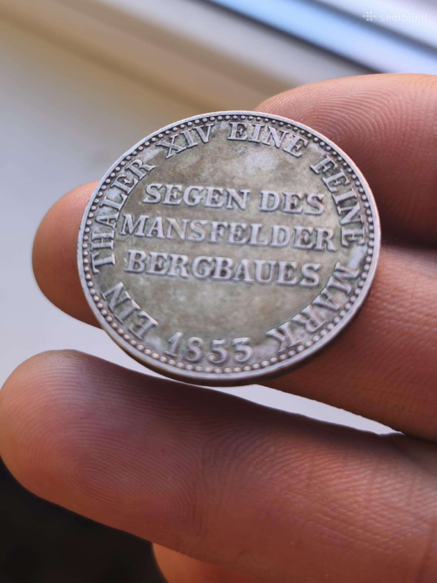 Taleris 1853metai Prūsija