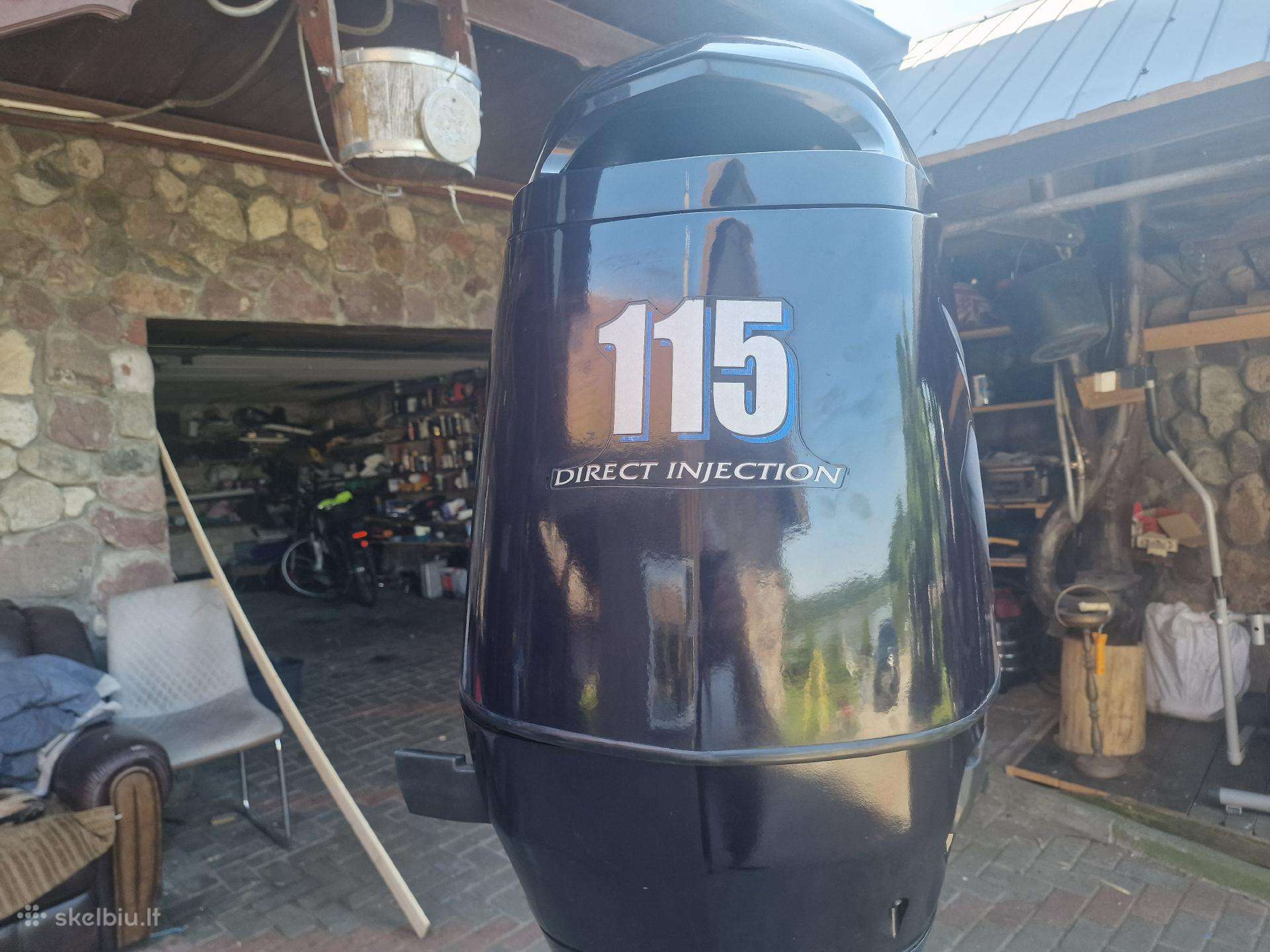 Naudotas katerio variklis Tohatsu 115