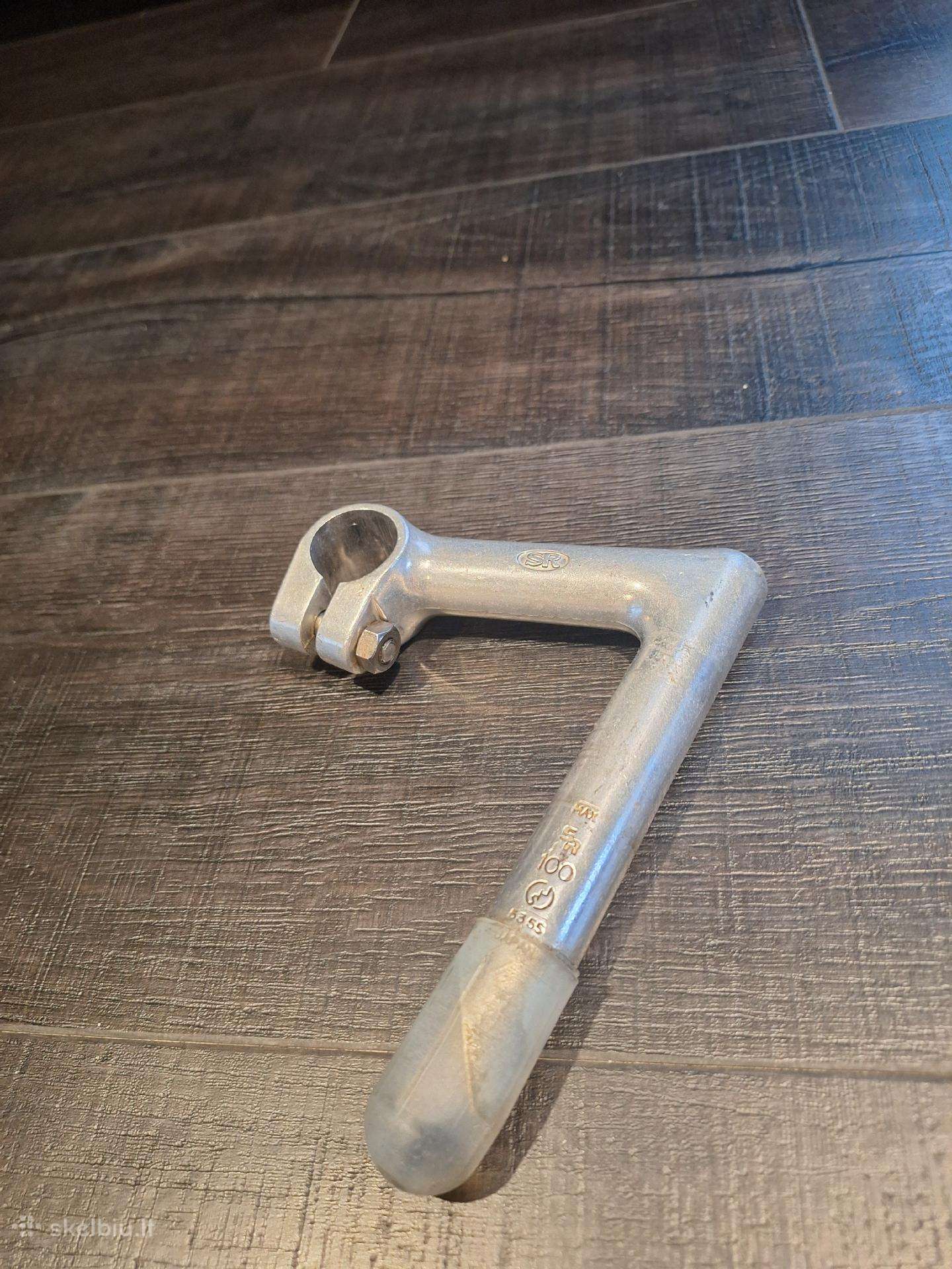 Sr vairo iškyša 100mm quill stem 22mm vairui