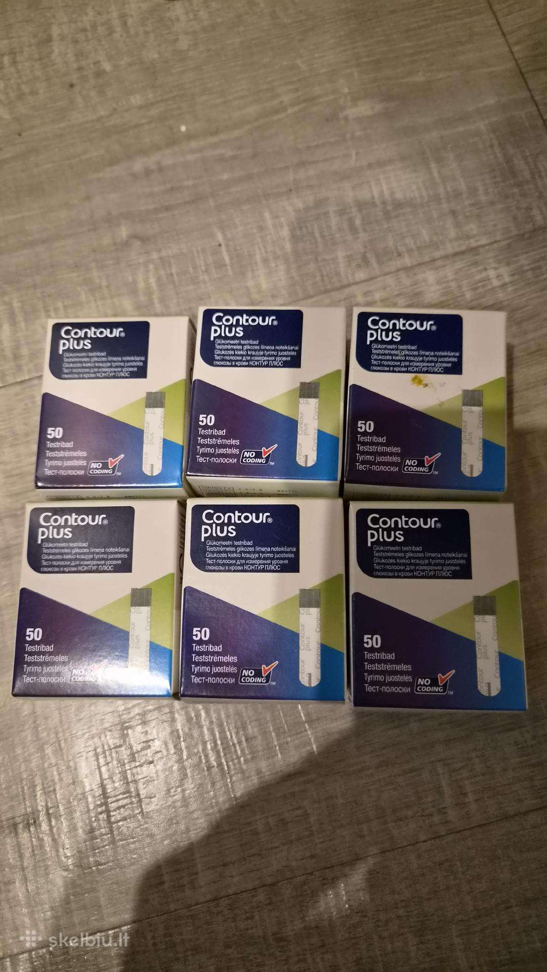Diagostines juosteles Contour plus