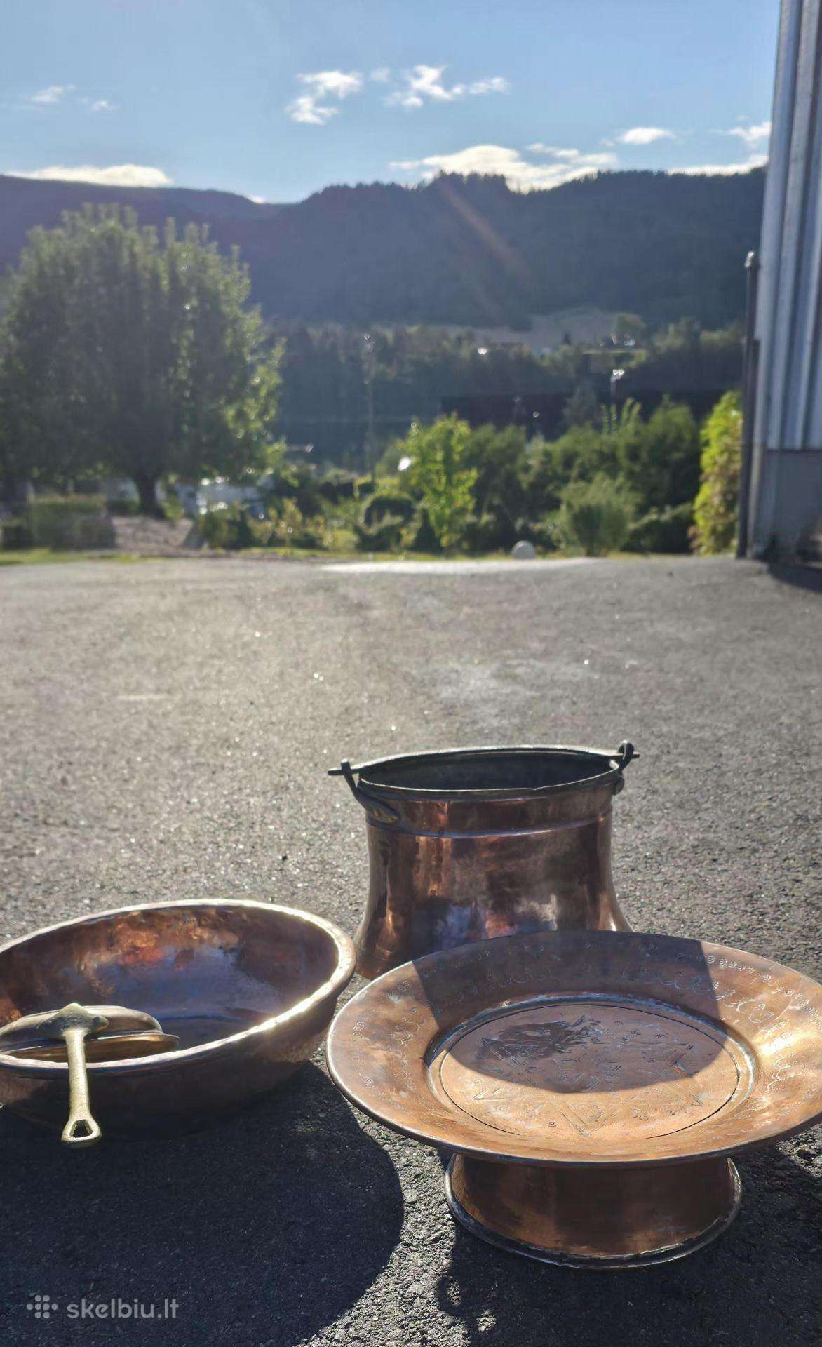 Antraštė: Autentiškas varinis pirties komplektas