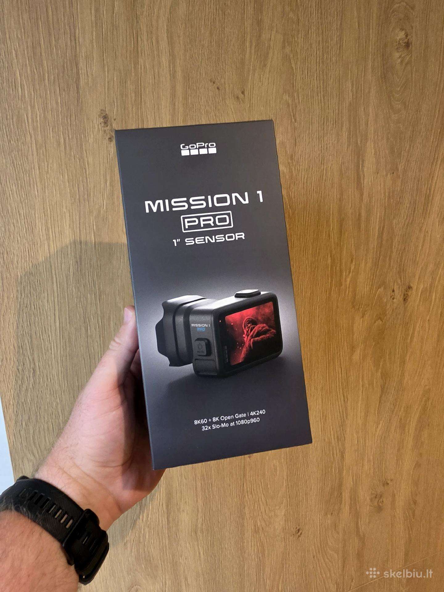 Nauja! Gopro Mission 1 Pro 8k kamera