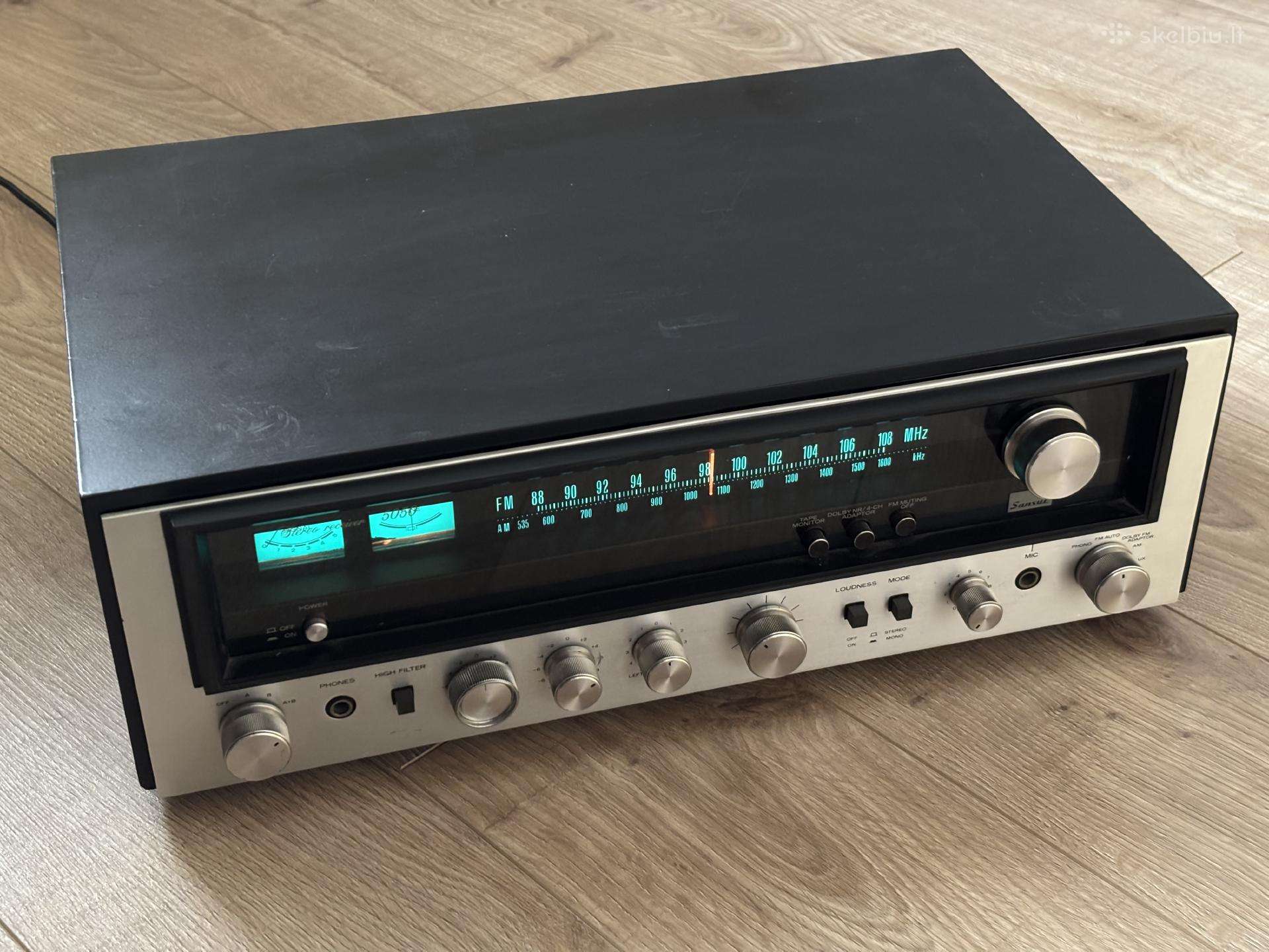 Vintažinis Sansui 5050 imtuvas