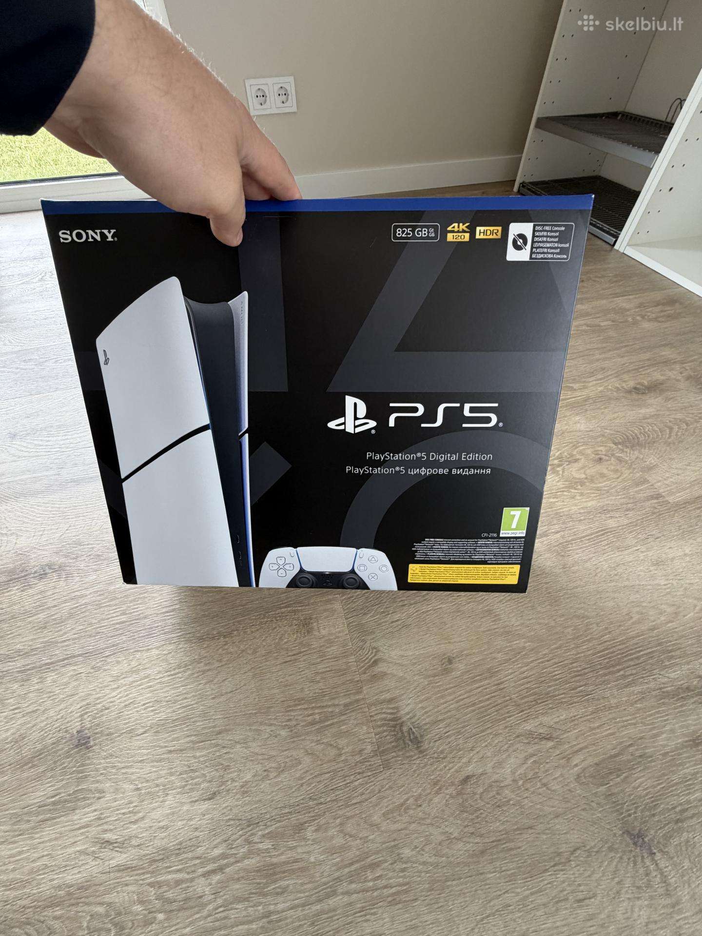 Ps5 slim digital naujas