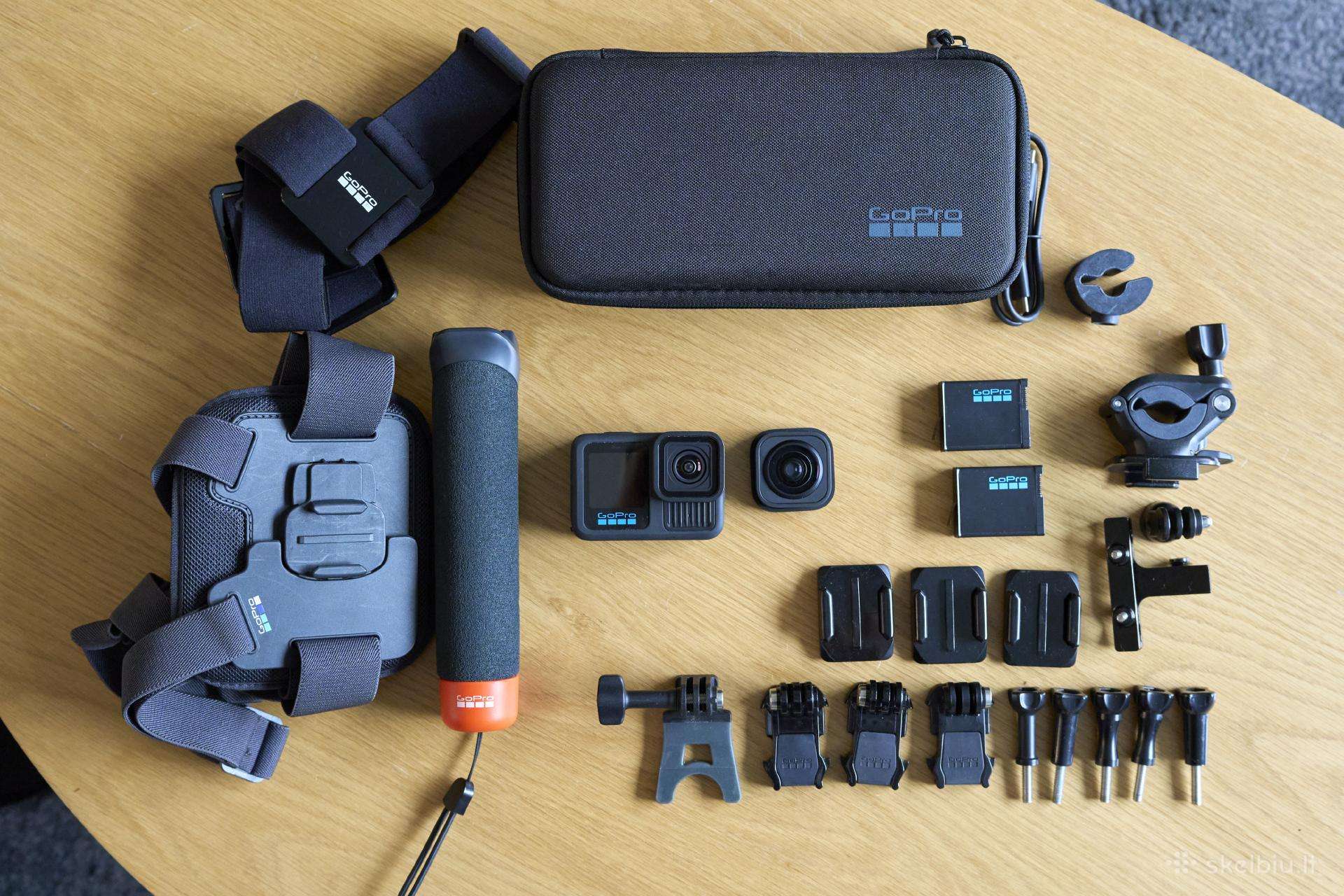 Gopro Hero 13 Black + Ultra wide lens + priedai