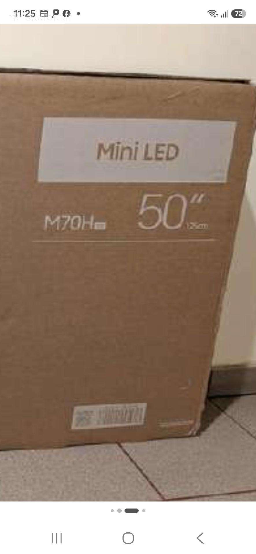 Samsung 50 , Mini LED M70h naujas