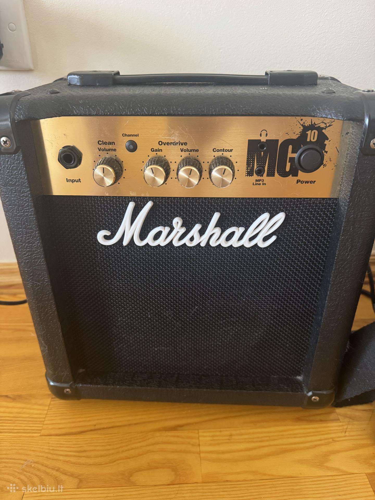 Gitaros kubas: Marshall Mg10
