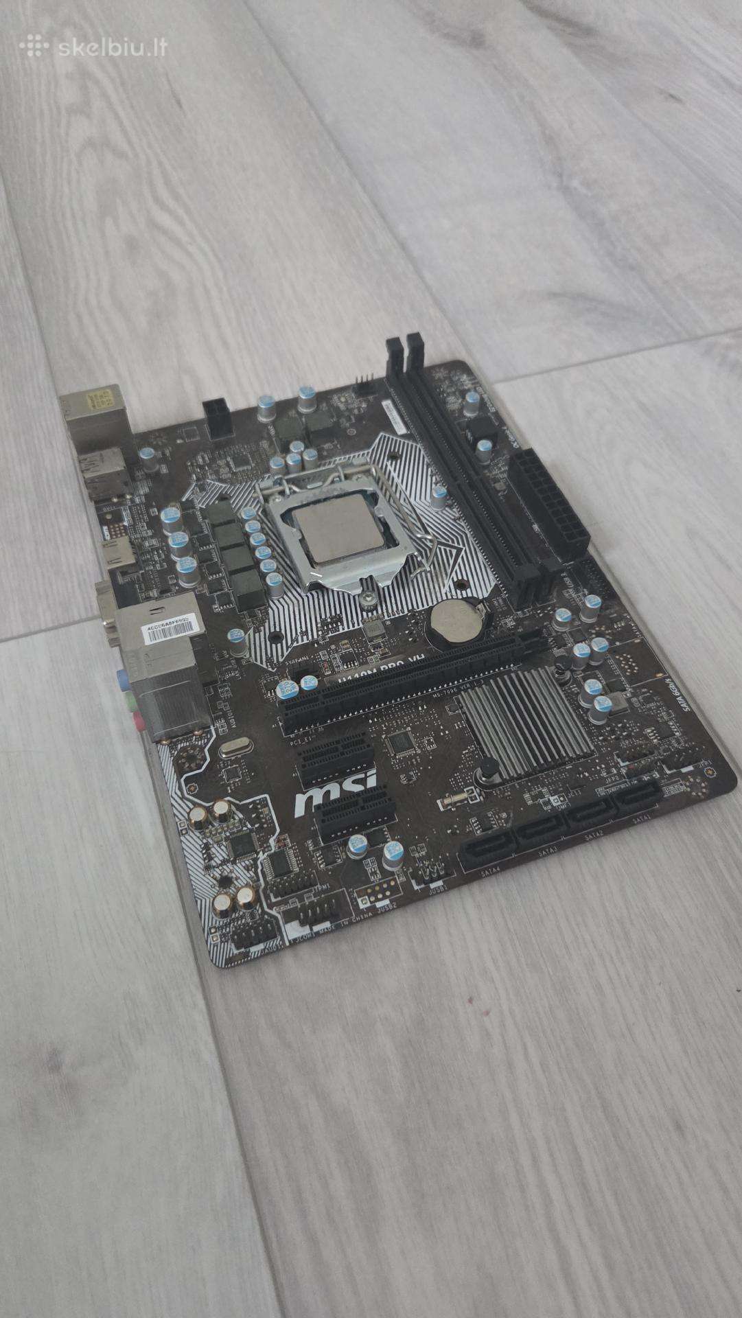 H110m pro-vh motherboard ir cpu intel 5 6500