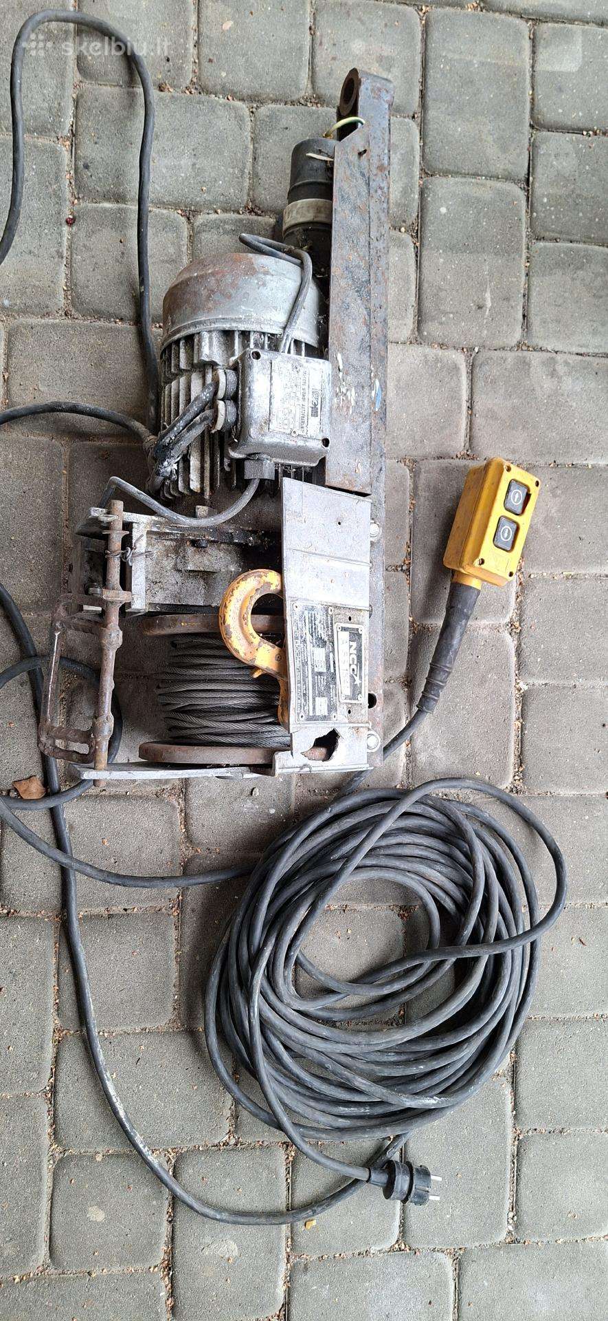 Vokiškas elektrinis keltuvas / gervė Böcker Ncc