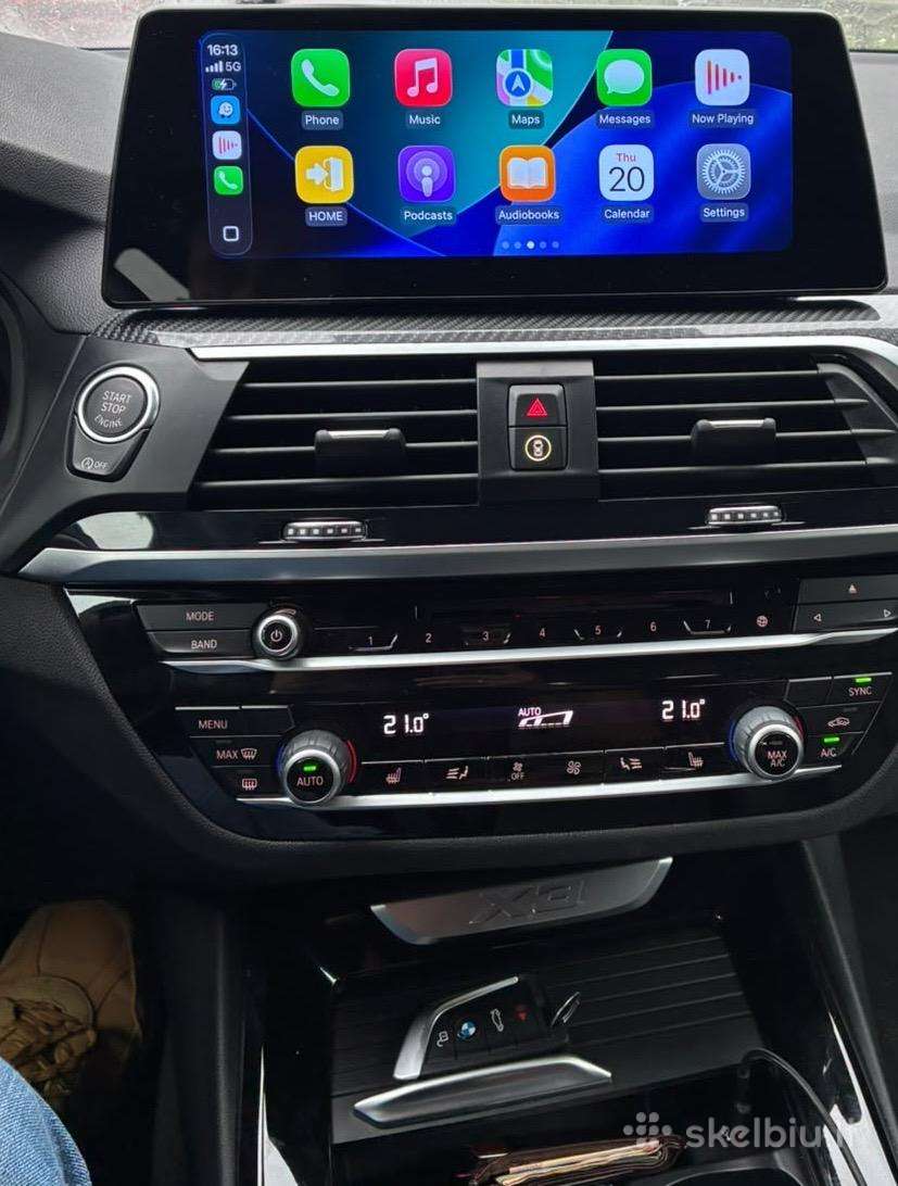 Android ekranas Bmw x3 g01