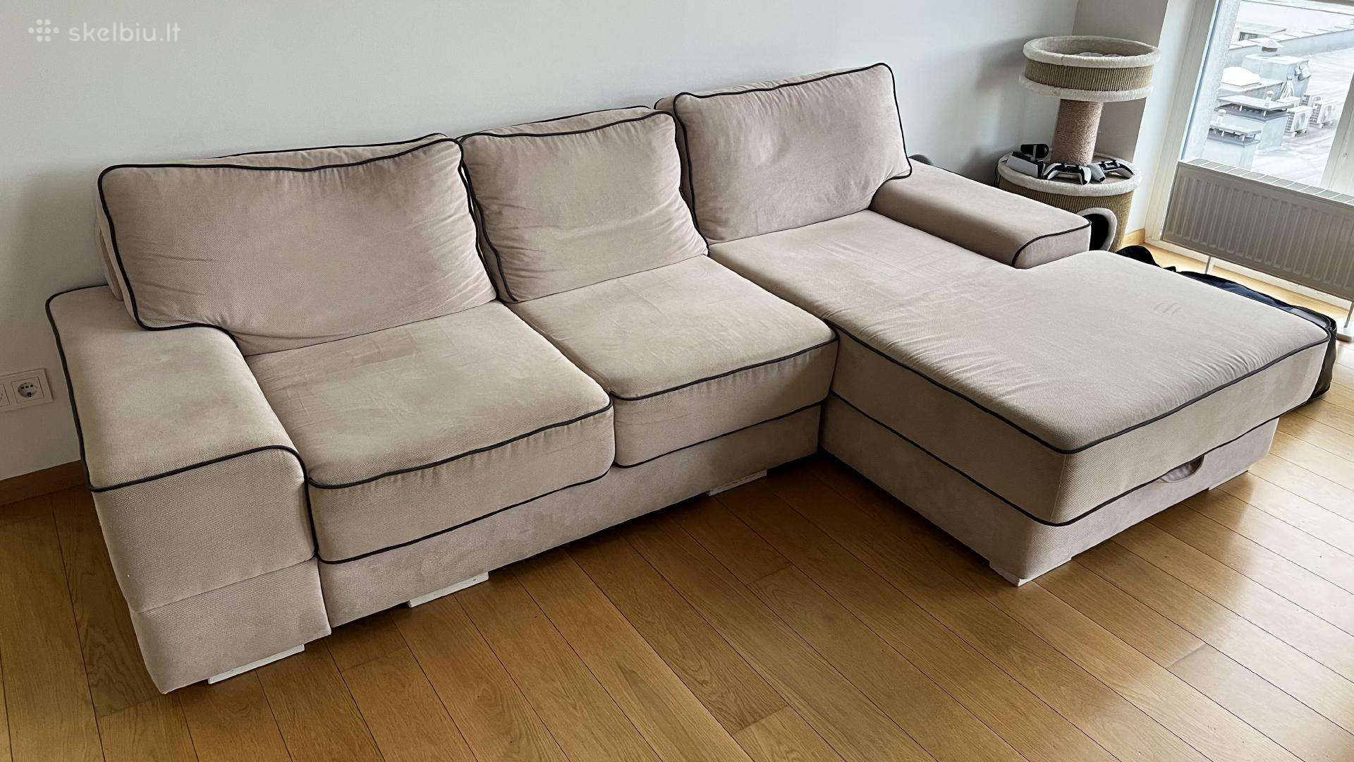 Minkštas kampas sofa-lova Unicorn