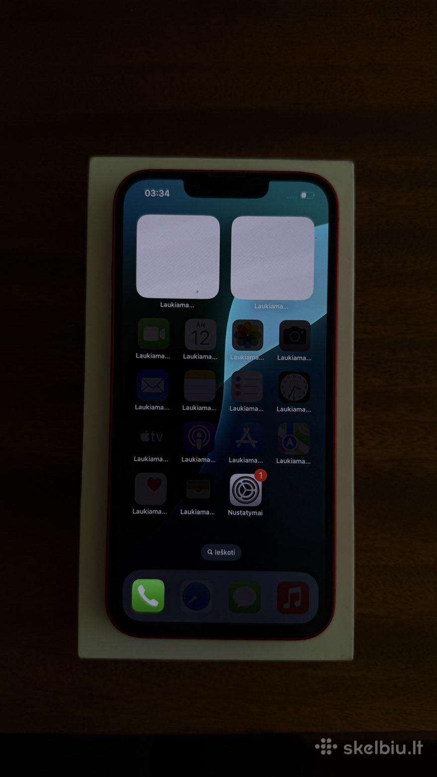 Parduodamas iPhone 14 128gb