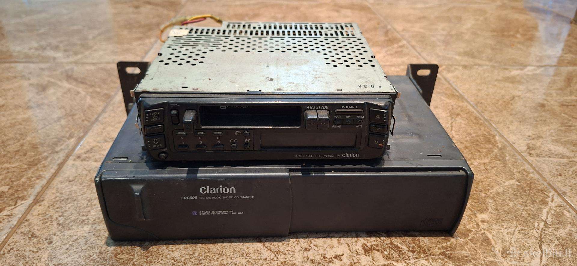 Retro auto aparatūros komplektas Clarion