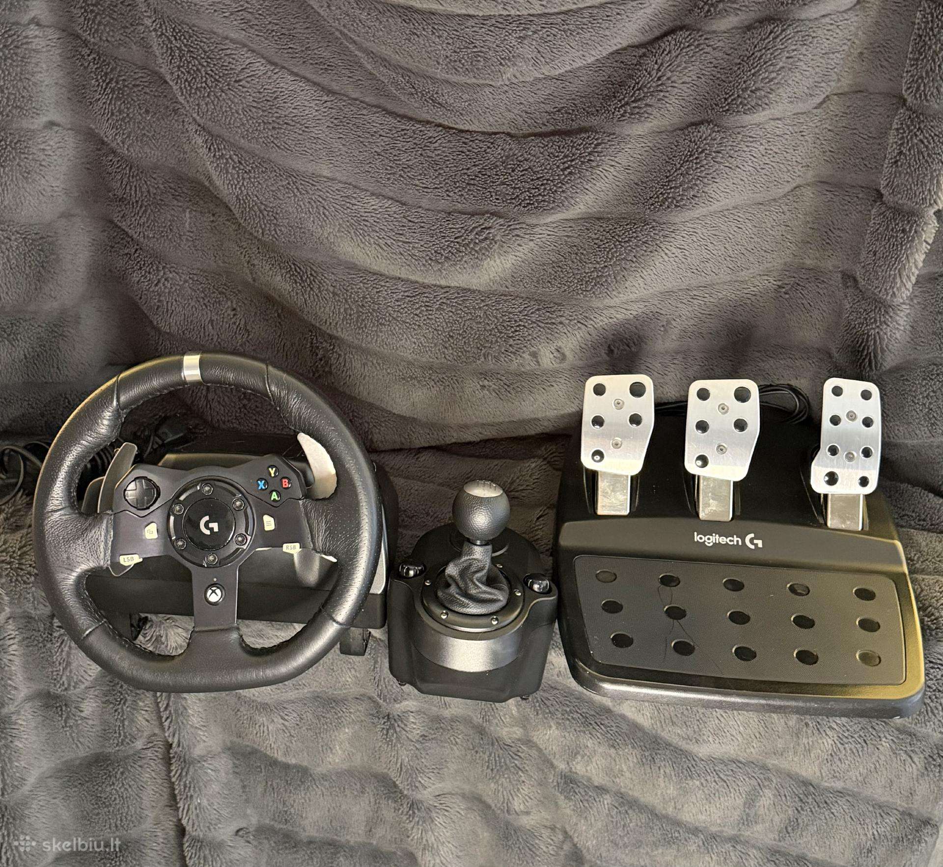 Logitech g920 žaidimų vairas