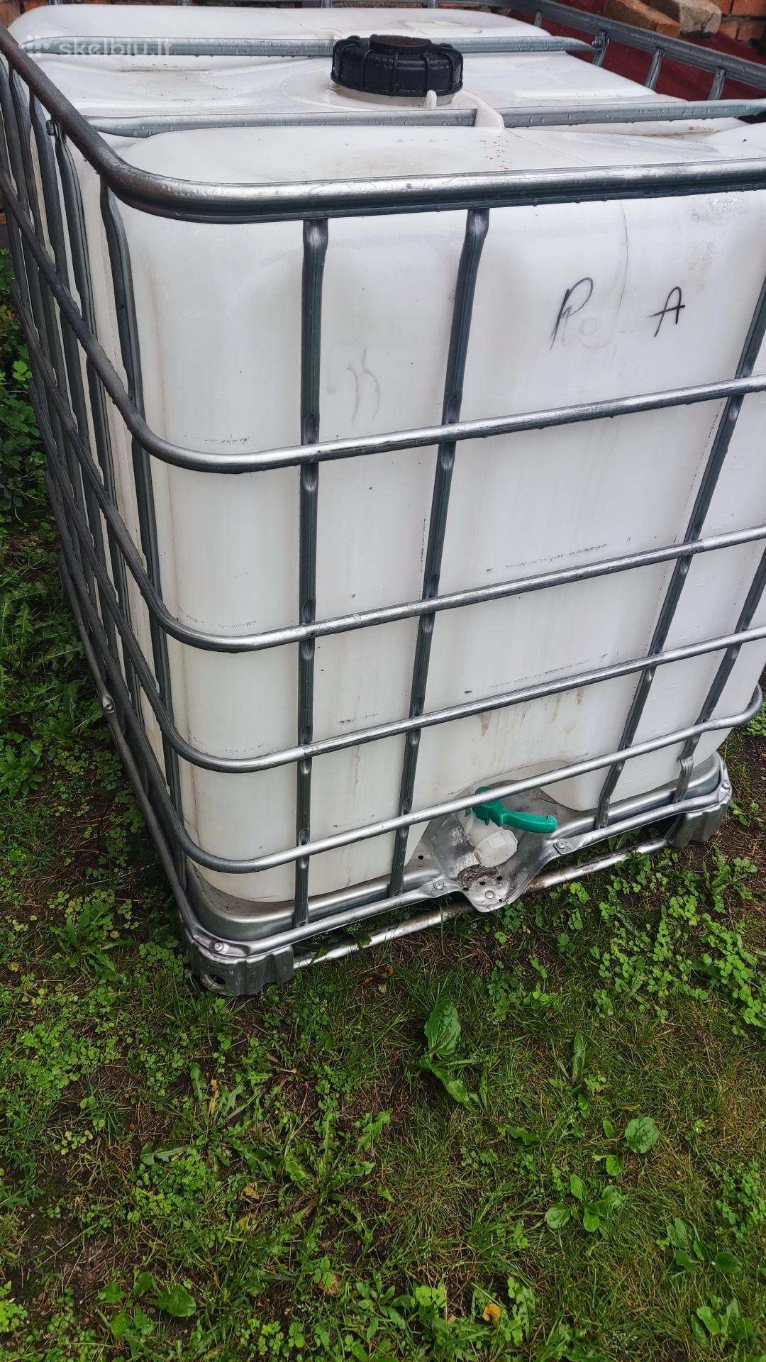 Bačka vandeniui statinė talpa tonine 1000l