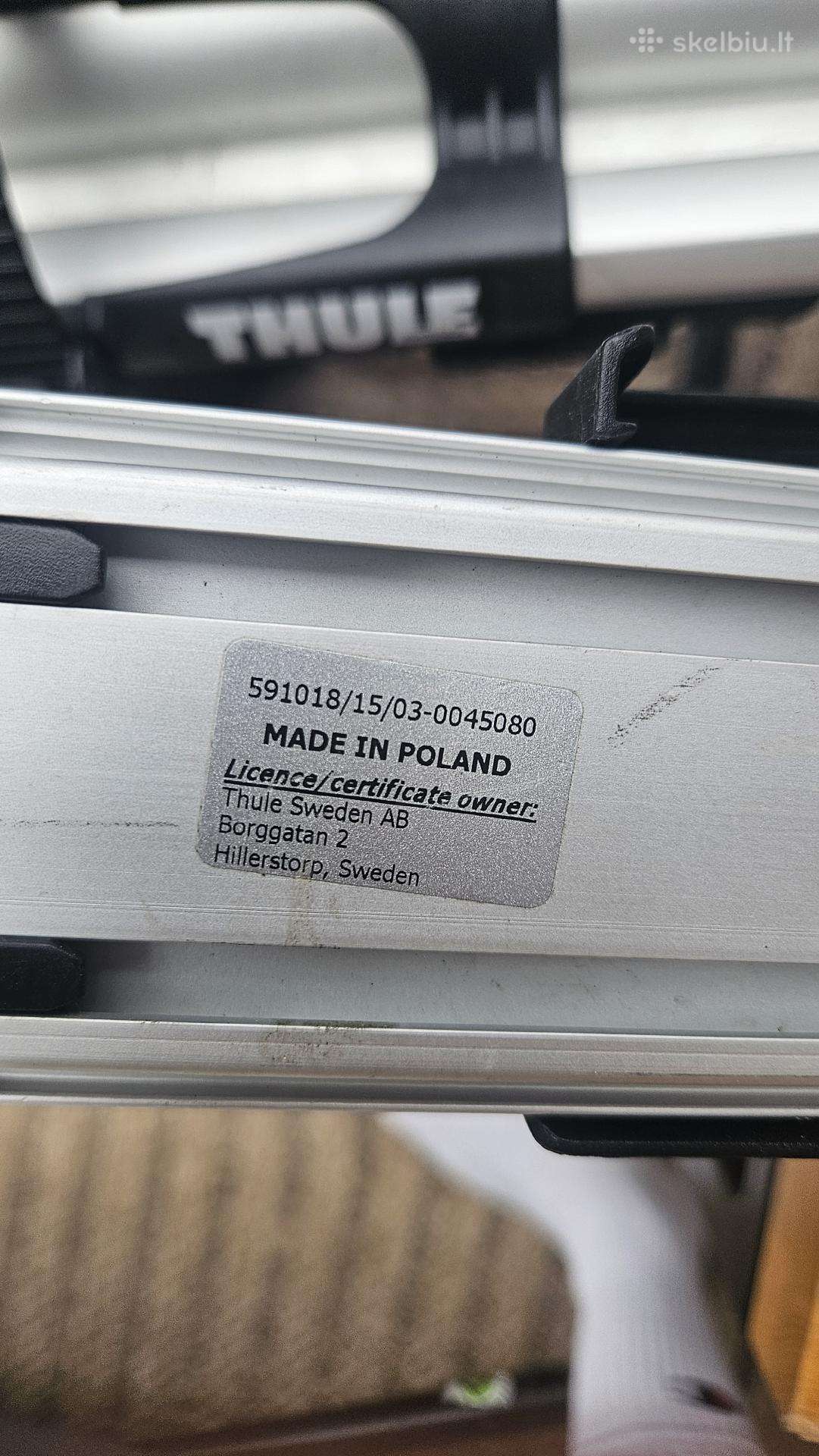 Thule dviračio laikiklis 2vnt.
