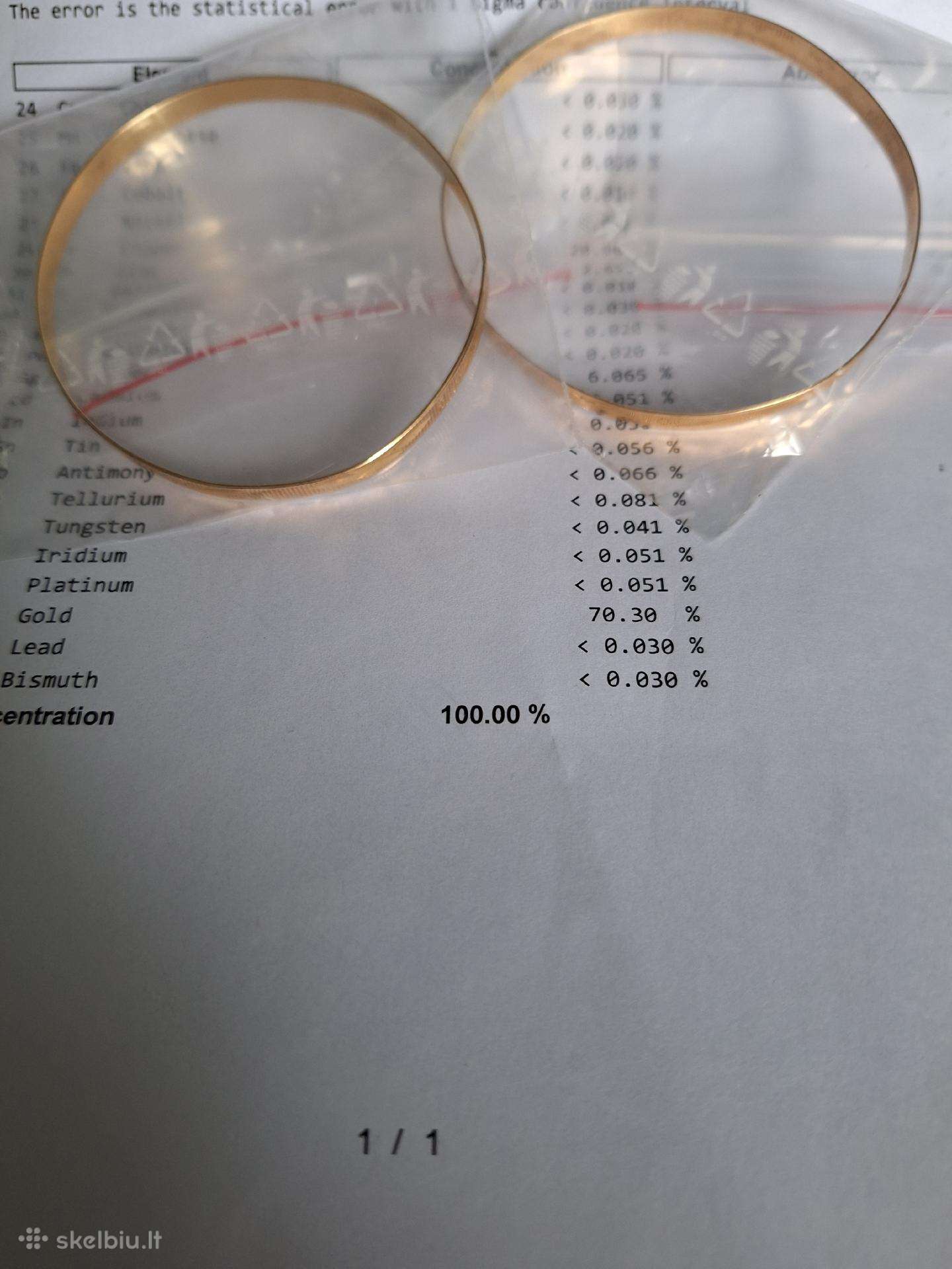 Parduodu auksines bangle apyrankes
