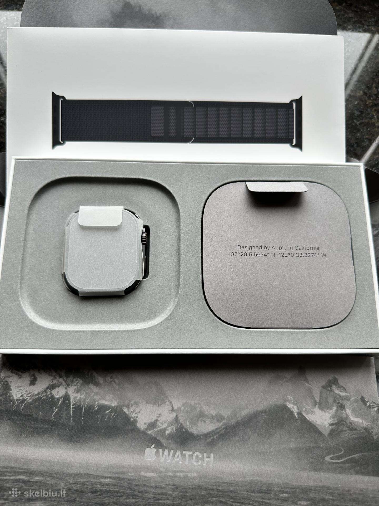 Apple Watch Ultra 3 Black, Naujas, garantija