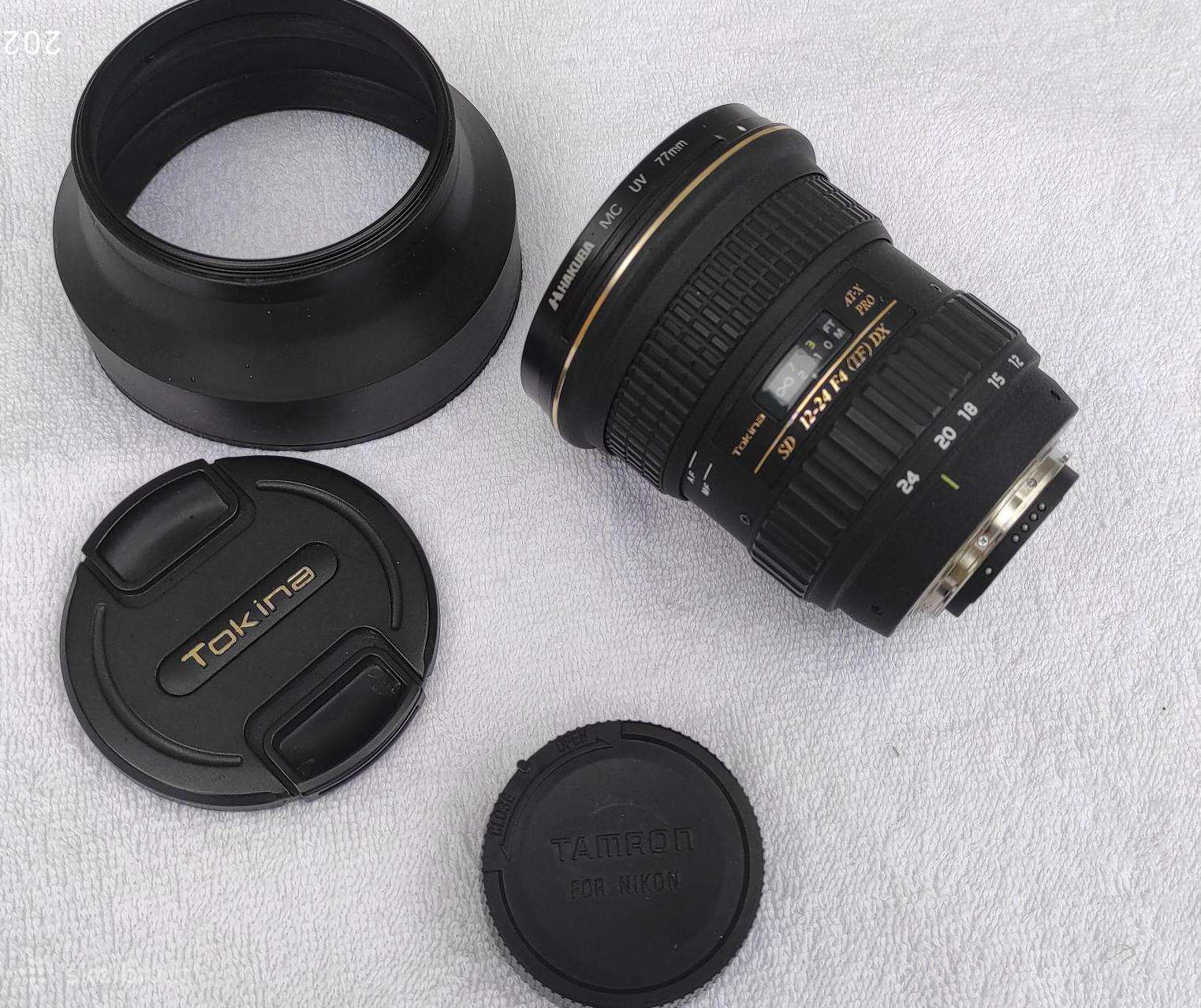 Profesionalus objektyvas Tokina Sd 12–24 F4 (if)dx