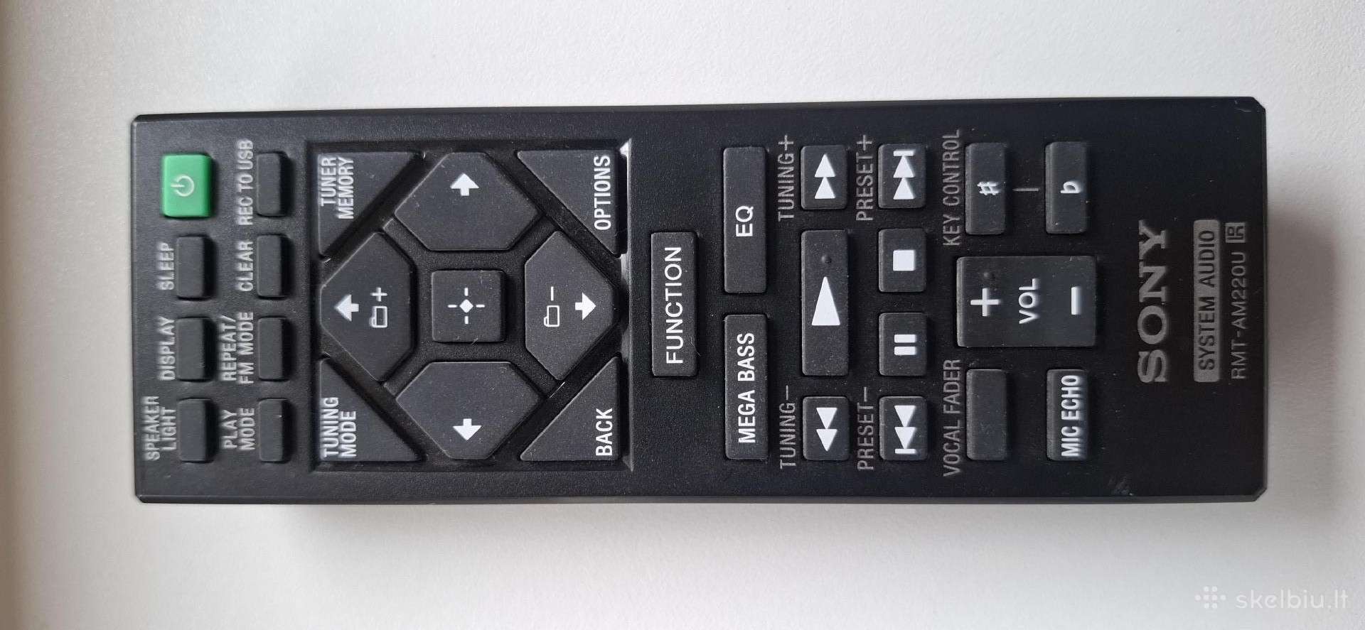Sony Rmt-am220u pultas