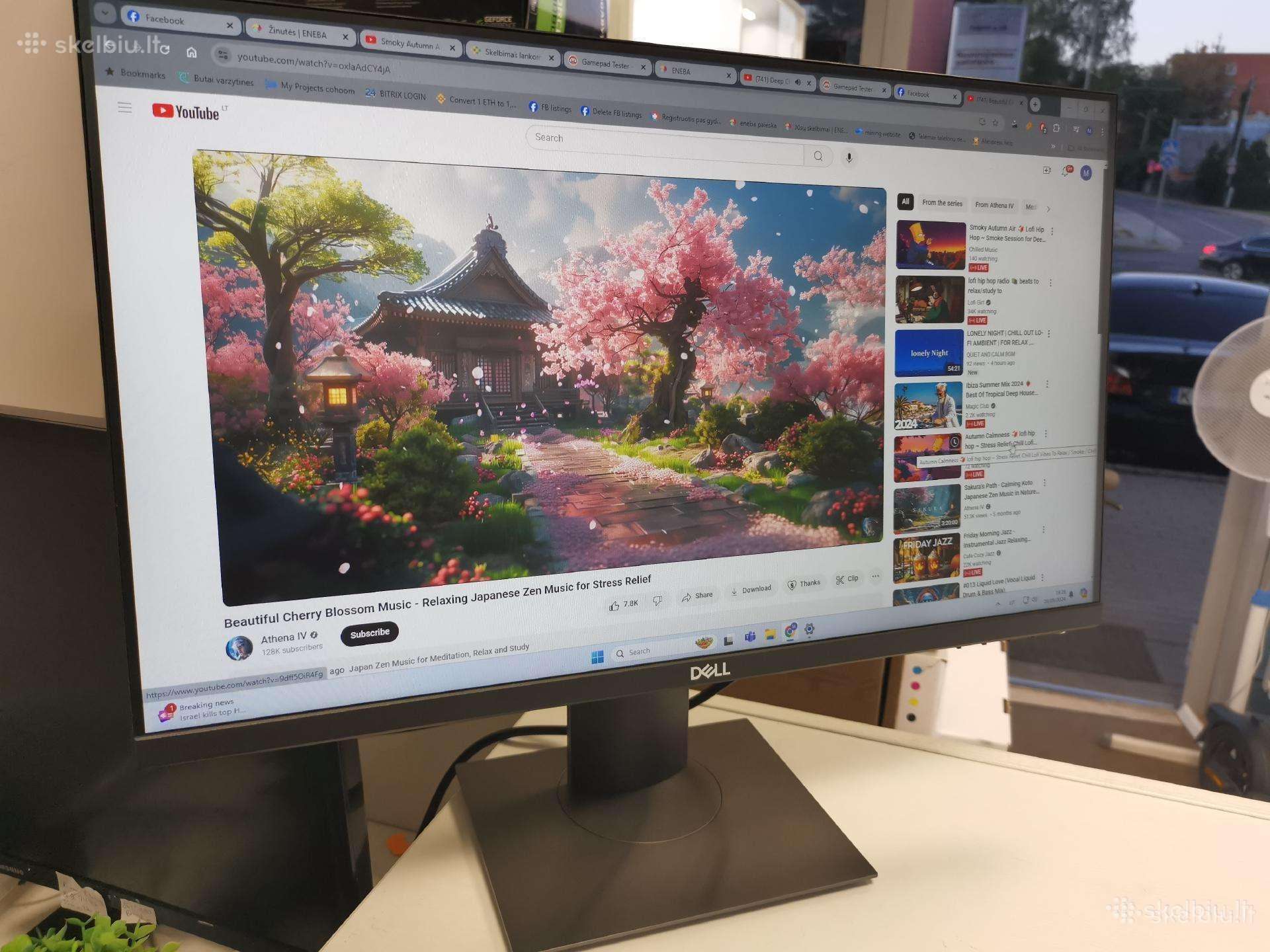 Dell P2419h monitorius su Garantija!