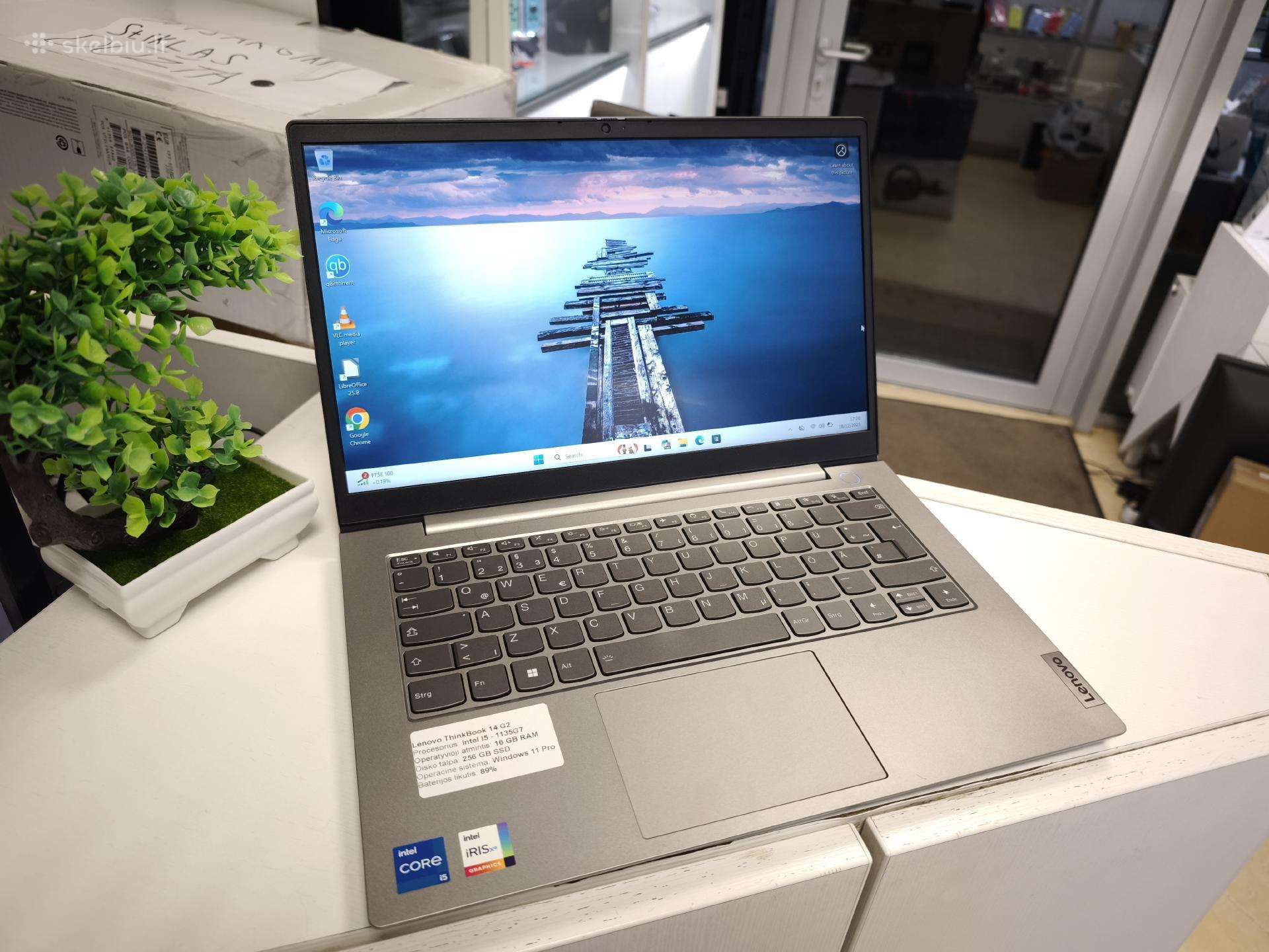 Lenovo Thinkbook 14 G2 16gb / I5-1135g7 / 256 GB