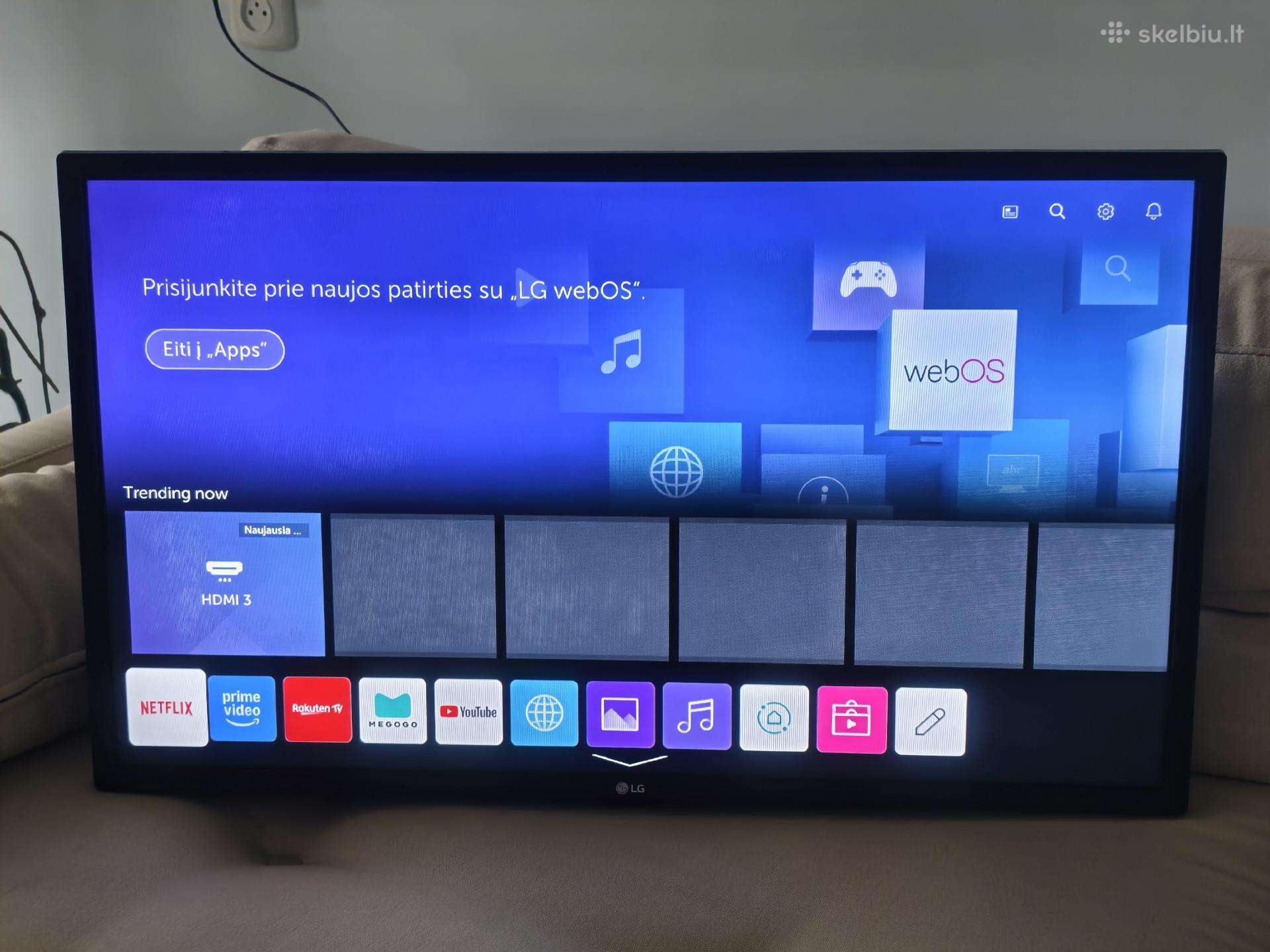 LG televizorius