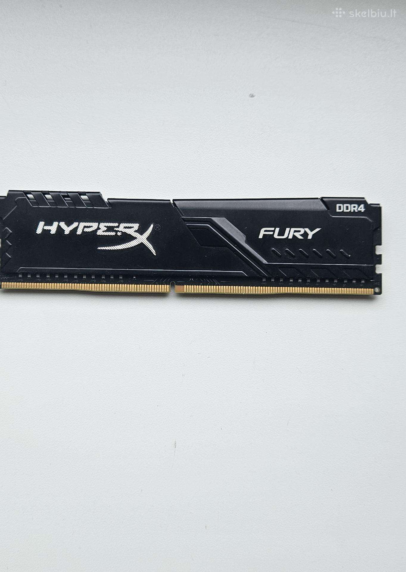 Hyper X Fury Ddr4 2666mhz cl16, 8gb