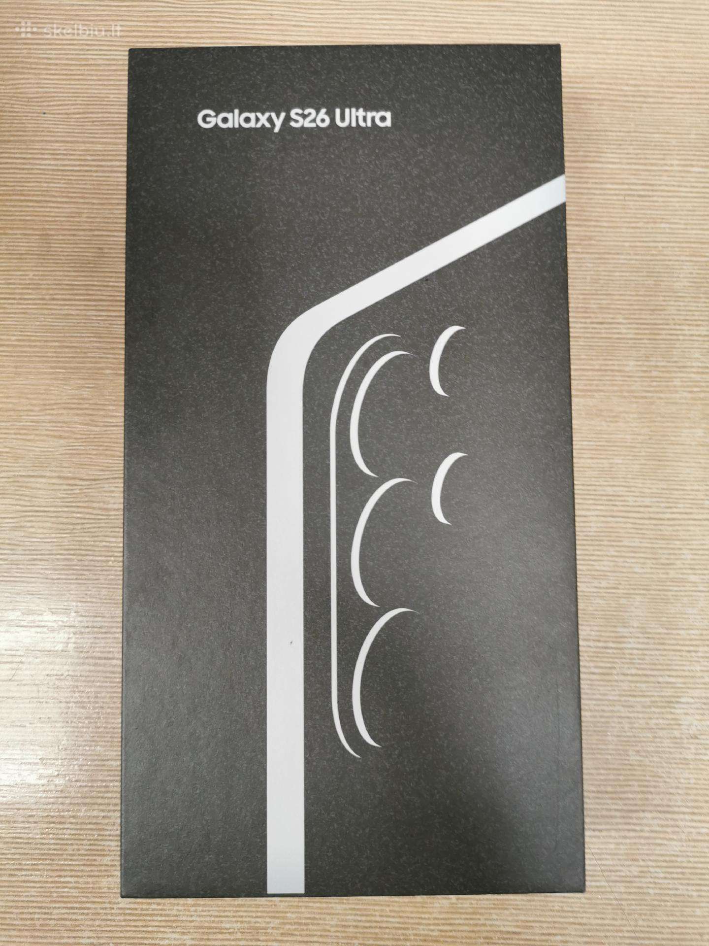 Visiškai naujas samsung S26 ultra.