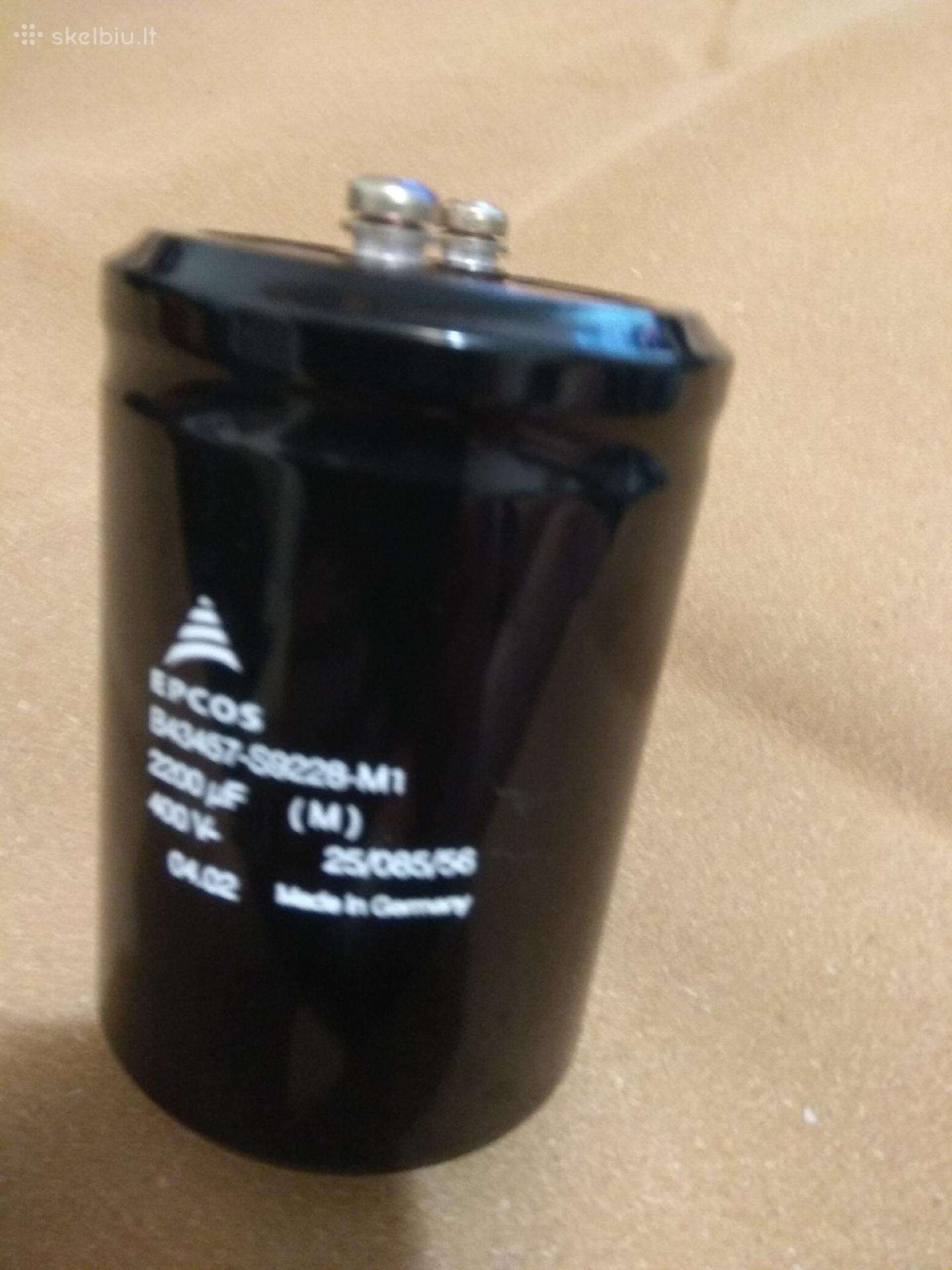 Kondensatorius 2200mf, 400v