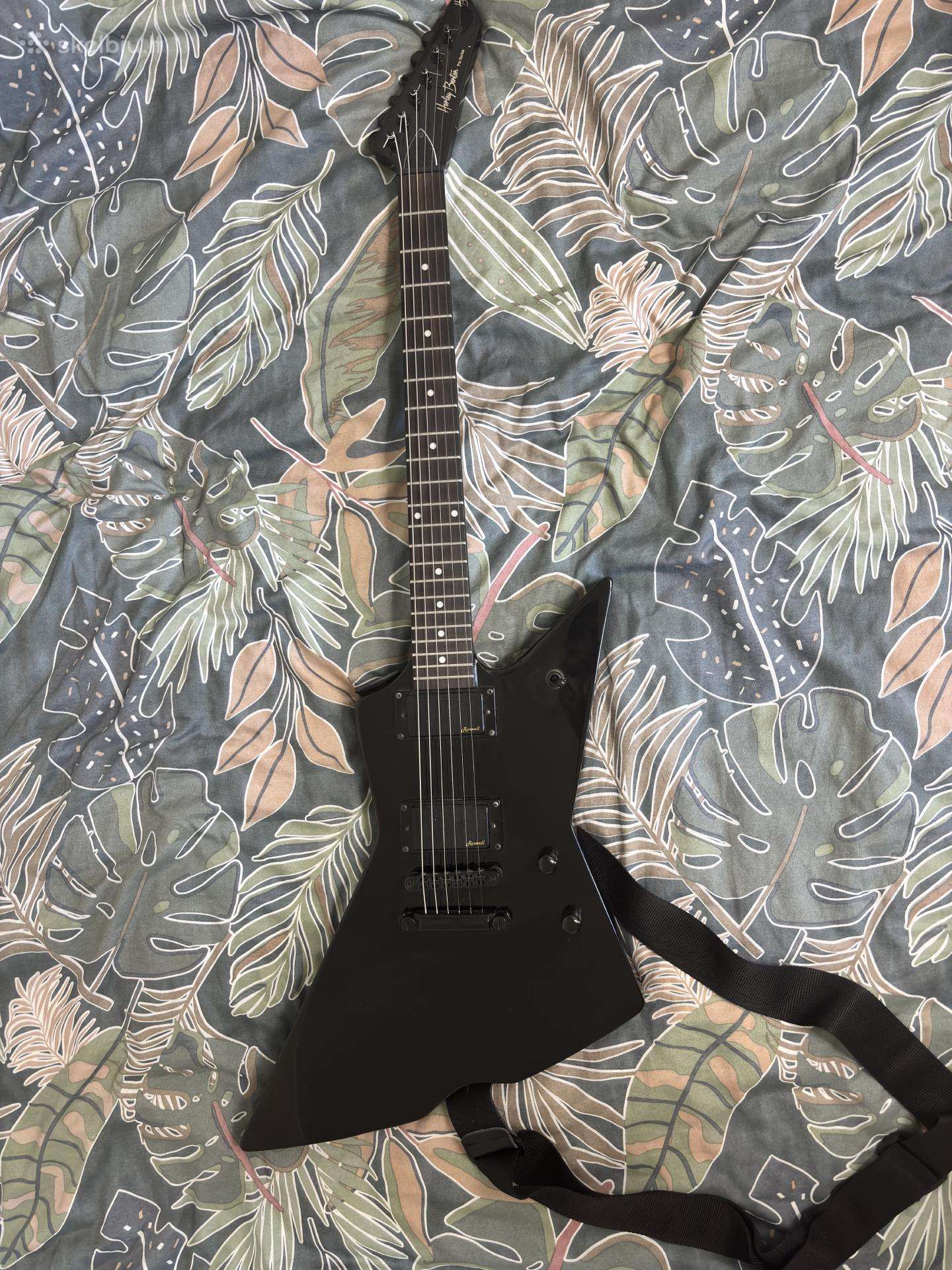 Harley Benton Ex-84 Modern Bk Explorer gitara
