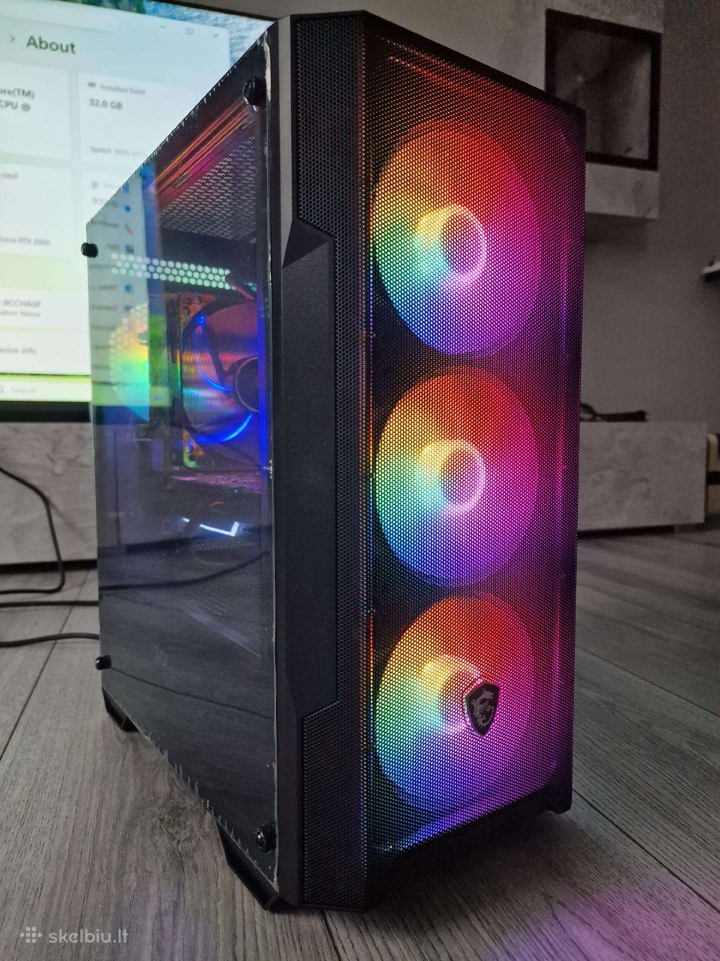 Gaming pc i7-9700k / Rtx 2060 / 32gb / 1tb