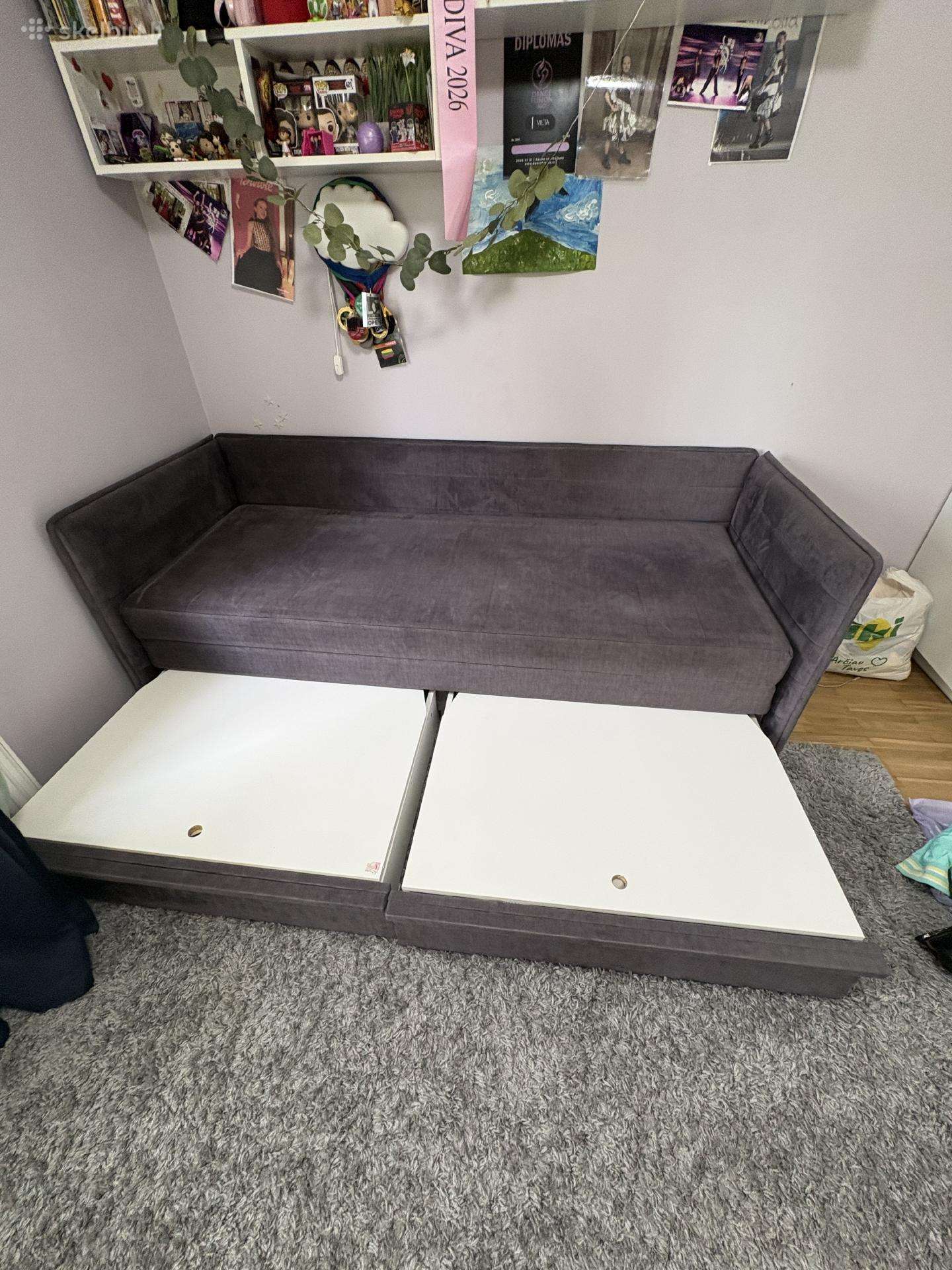 Parduodama sofa lova jore 3