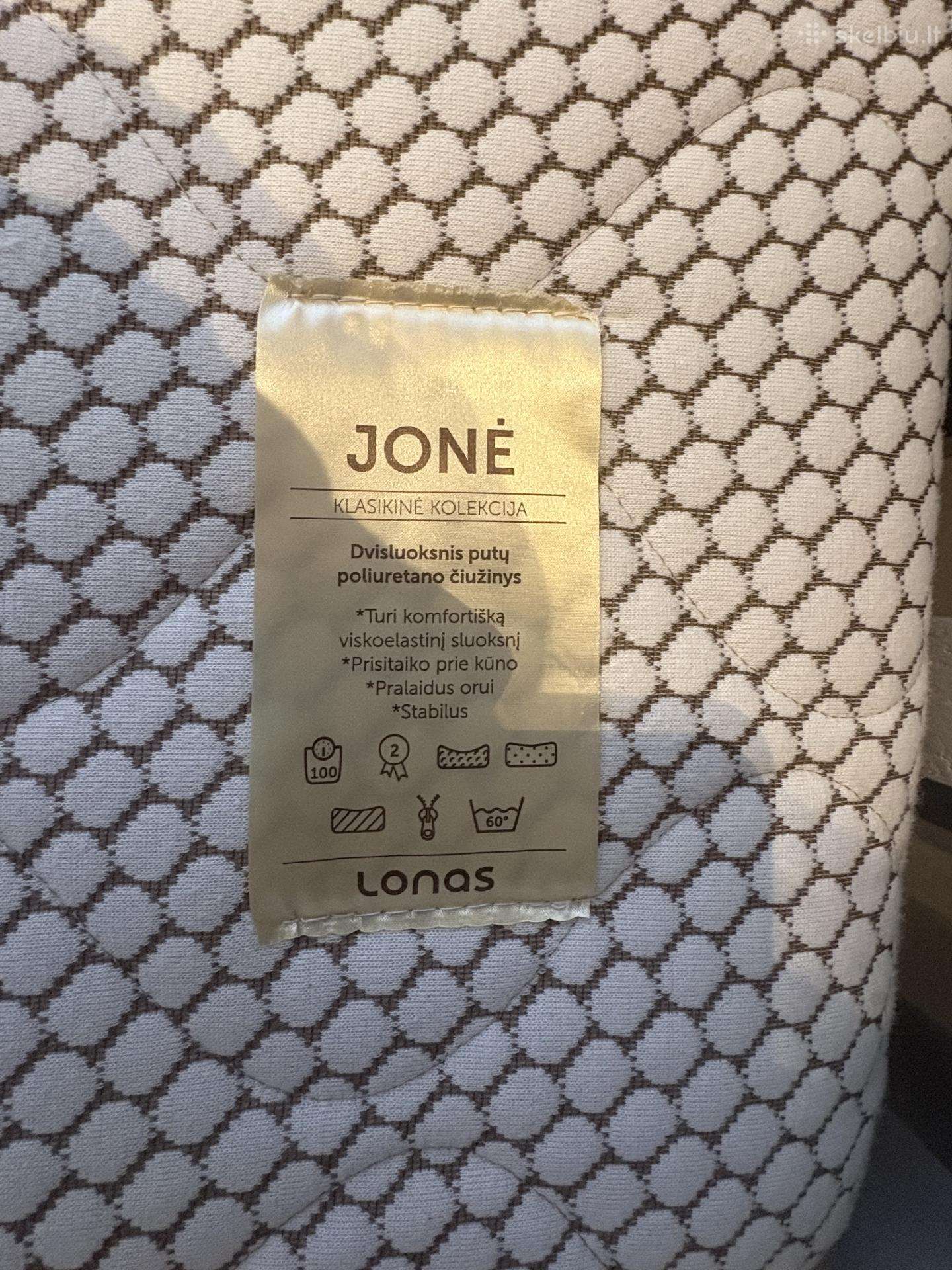 Lonas čiužinys Jone 160x80cm