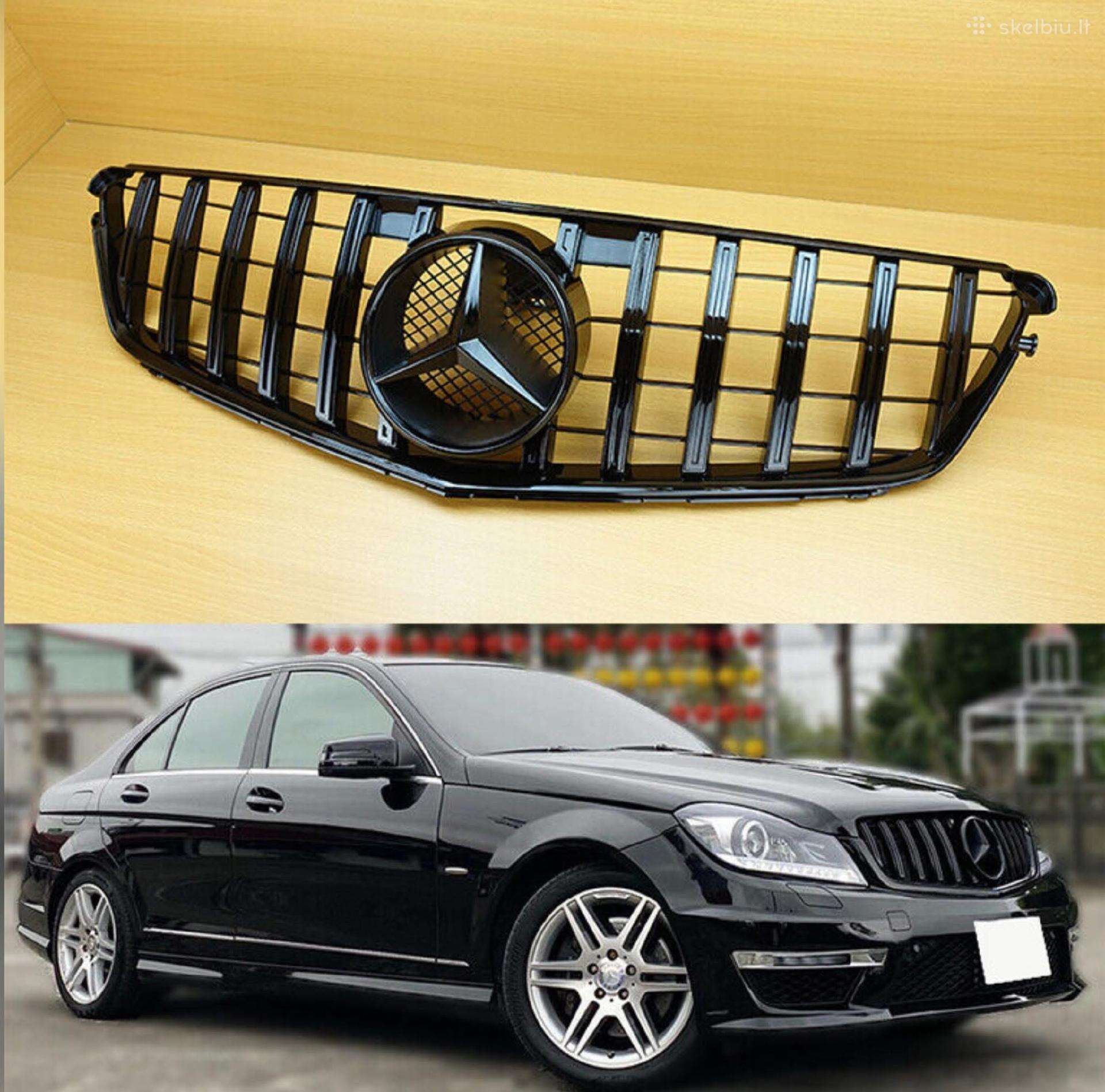 Mercedes benz grotelės Amg stlyle W204