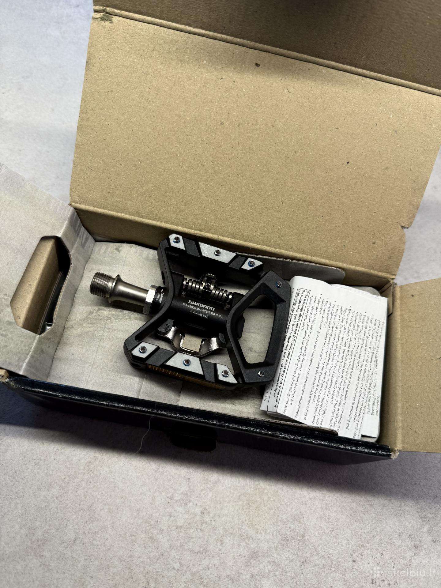 Nauji pedalai Shimano Deore XT Pd-t8000