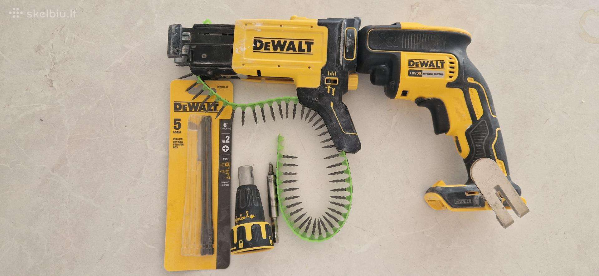 Dewalt Dcf620 gipskartonio suktuvas