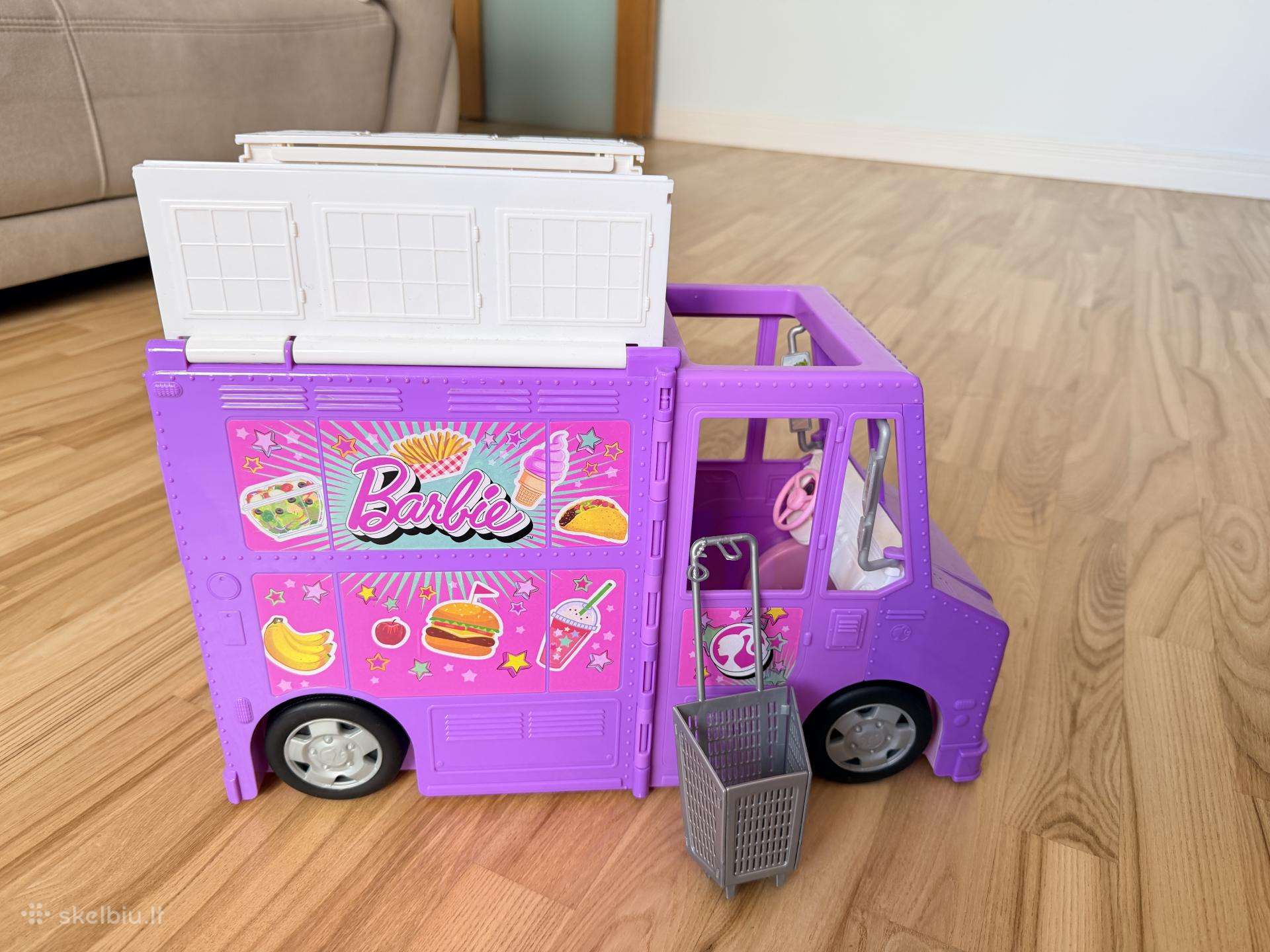 „barbie“ maisto furgonėlis