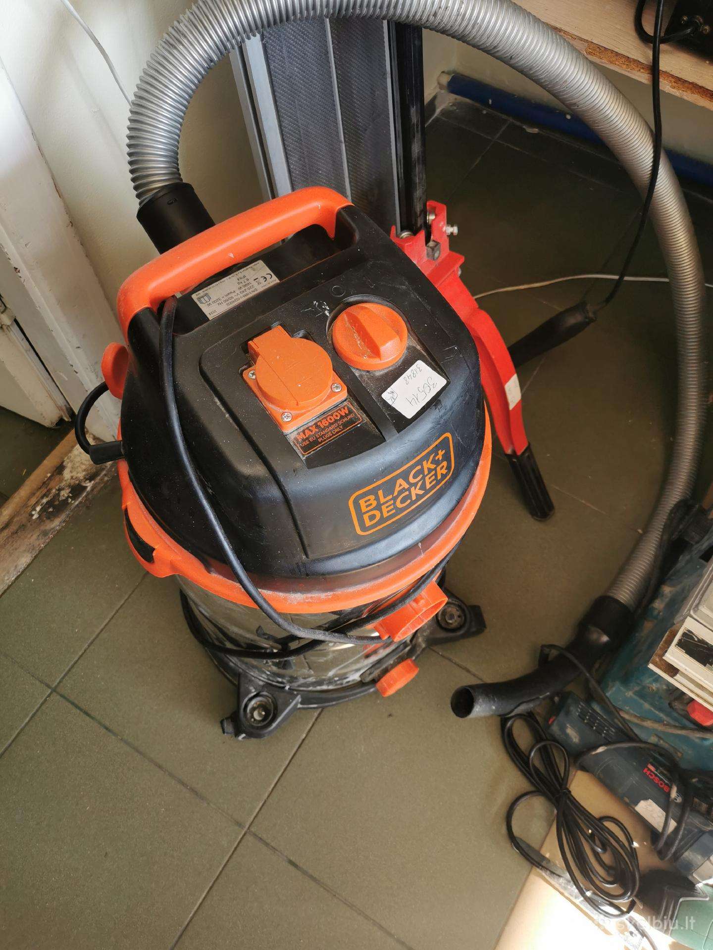 Statybinis siurblys blackdecker