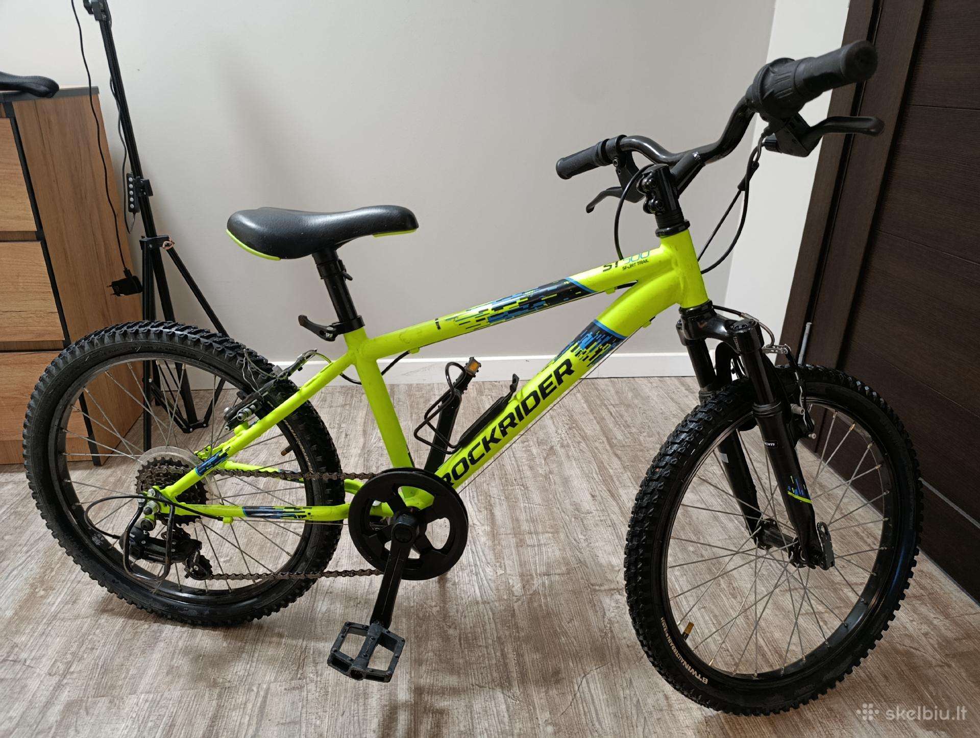 Rockrider 20" St 500“ kalnų dviratis, geltonas