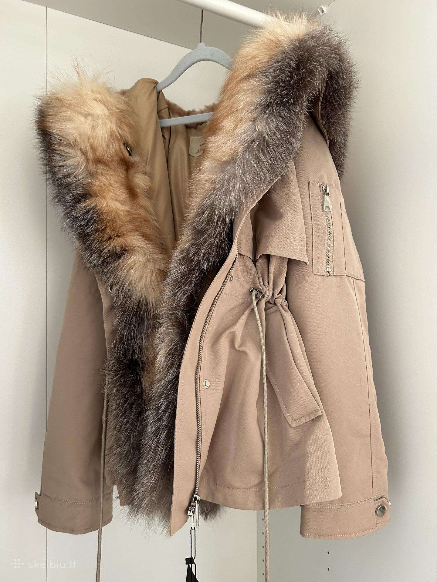 Prabangi žieminė striukė/paltukas/parka