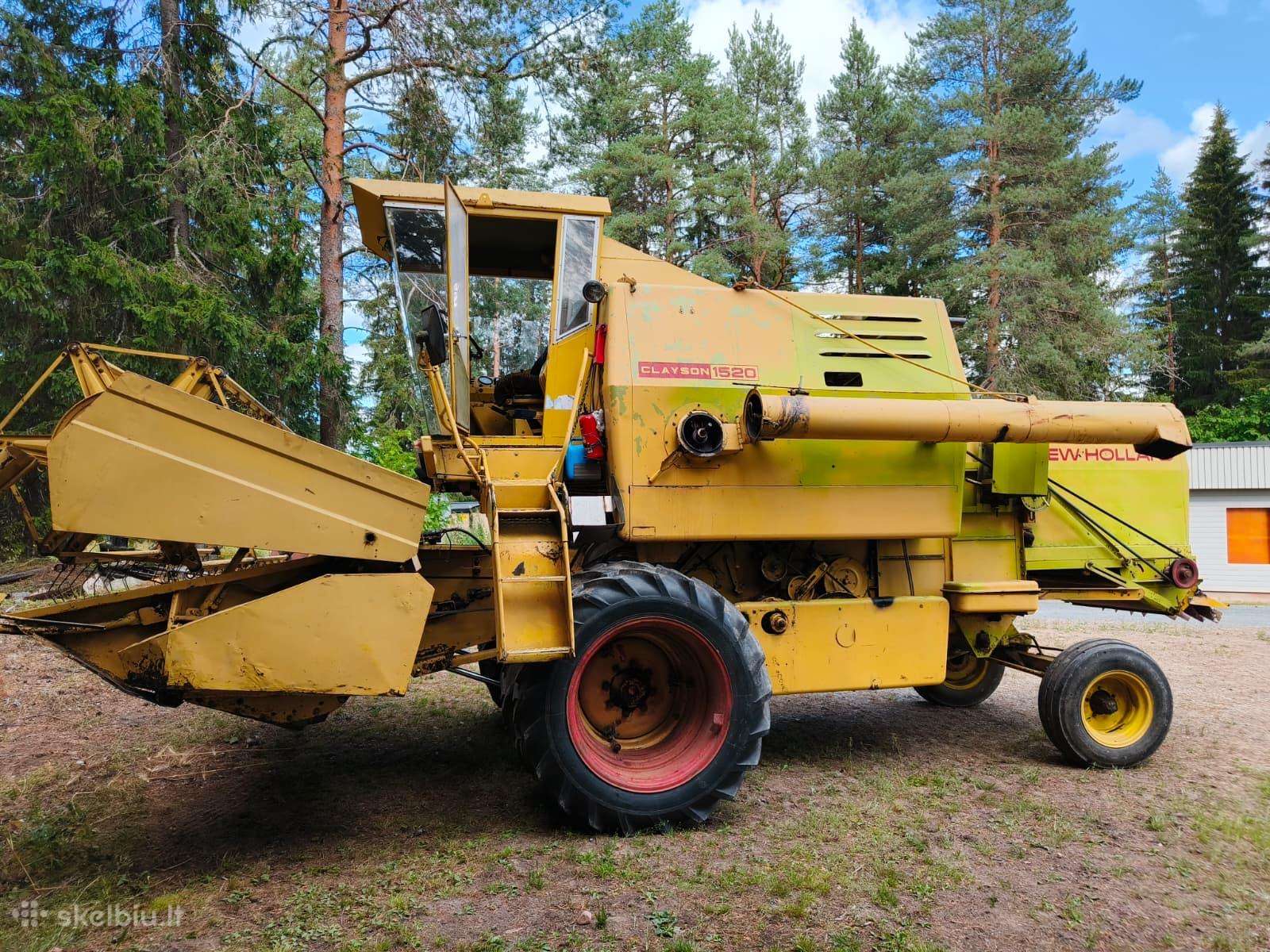 Javu kombainas new holland