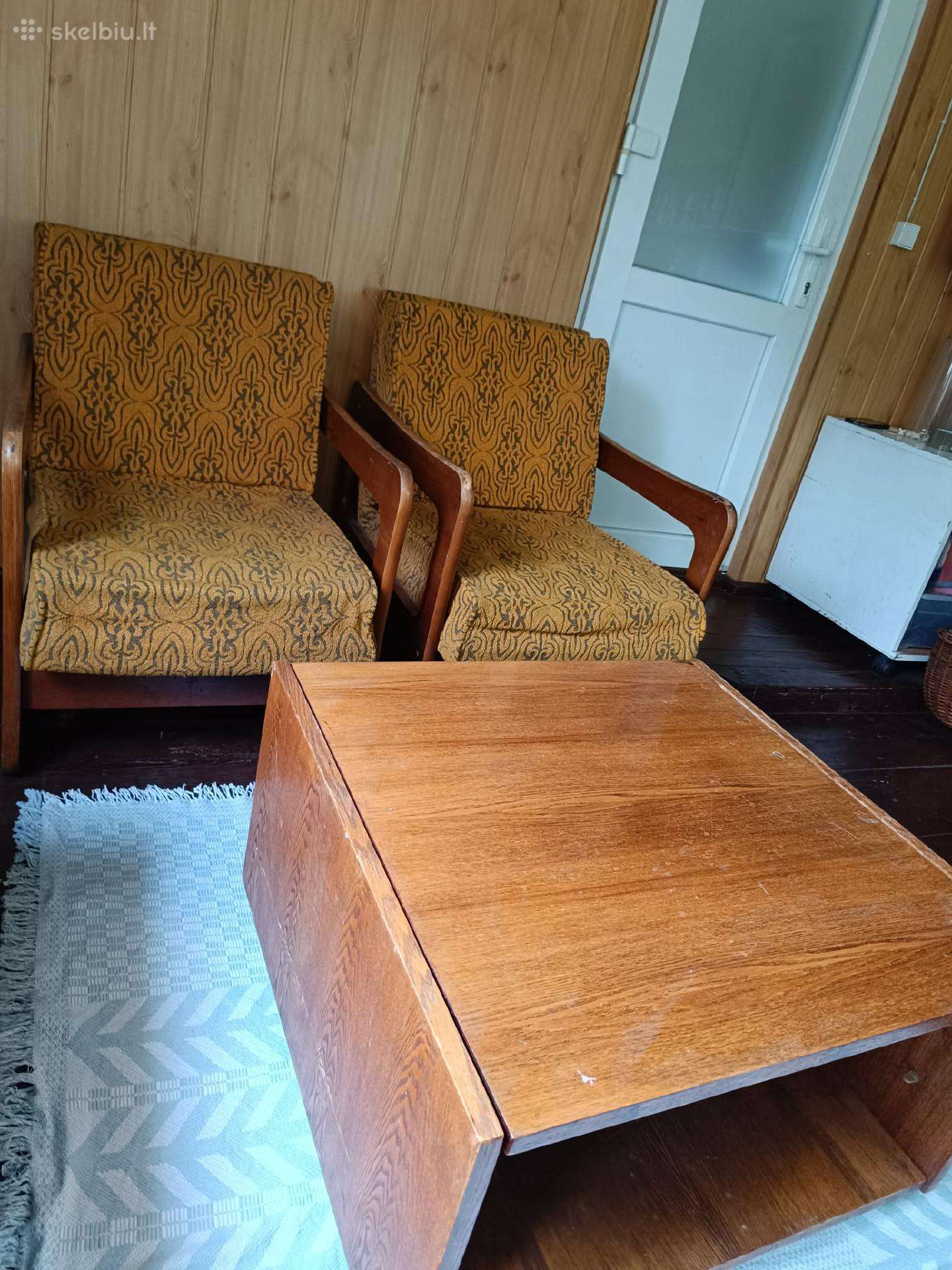 Soviet svetaines komplektas,foteliai, stalas
