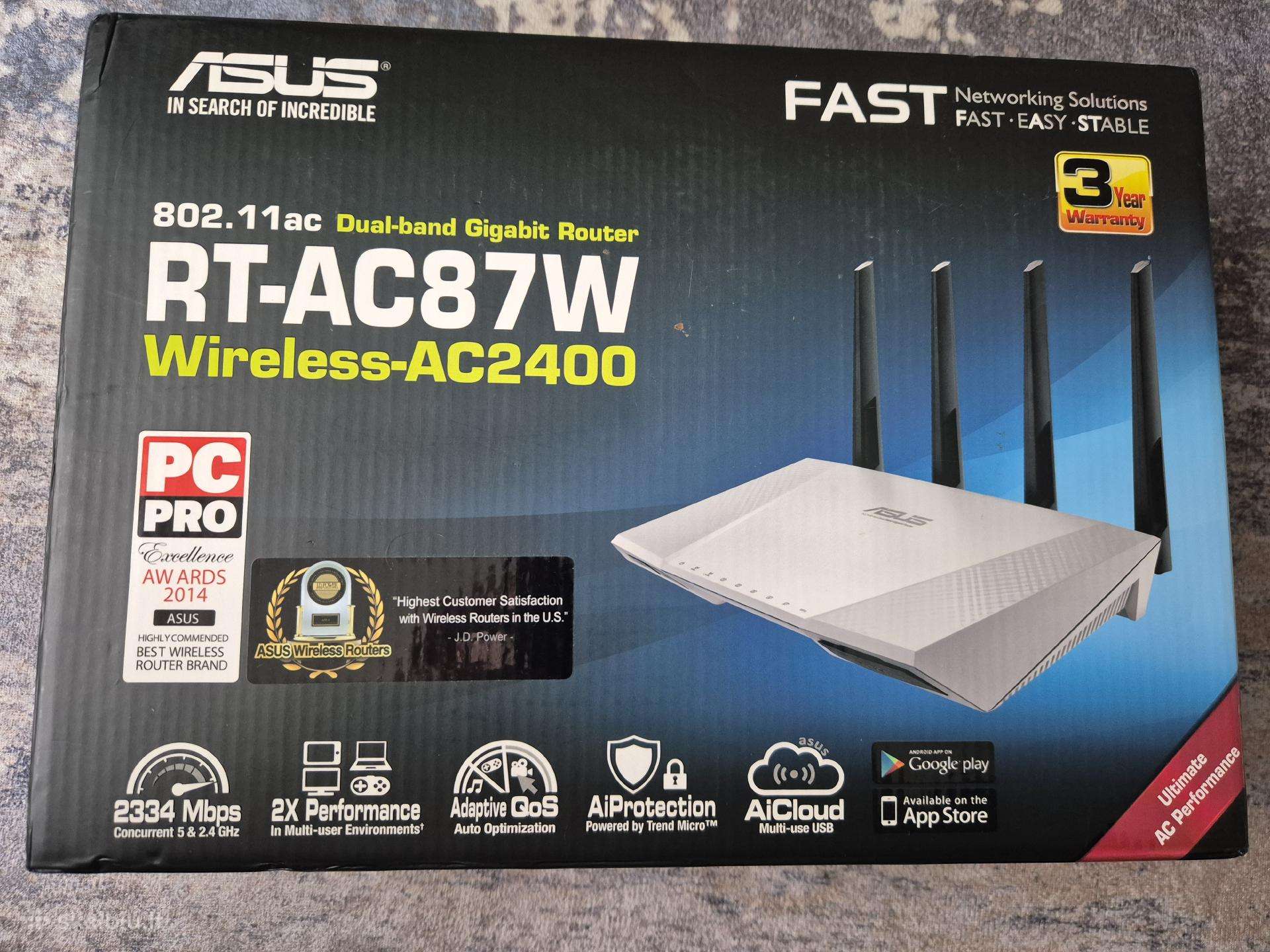 Asus Rt-ac87w maršrutizatorius